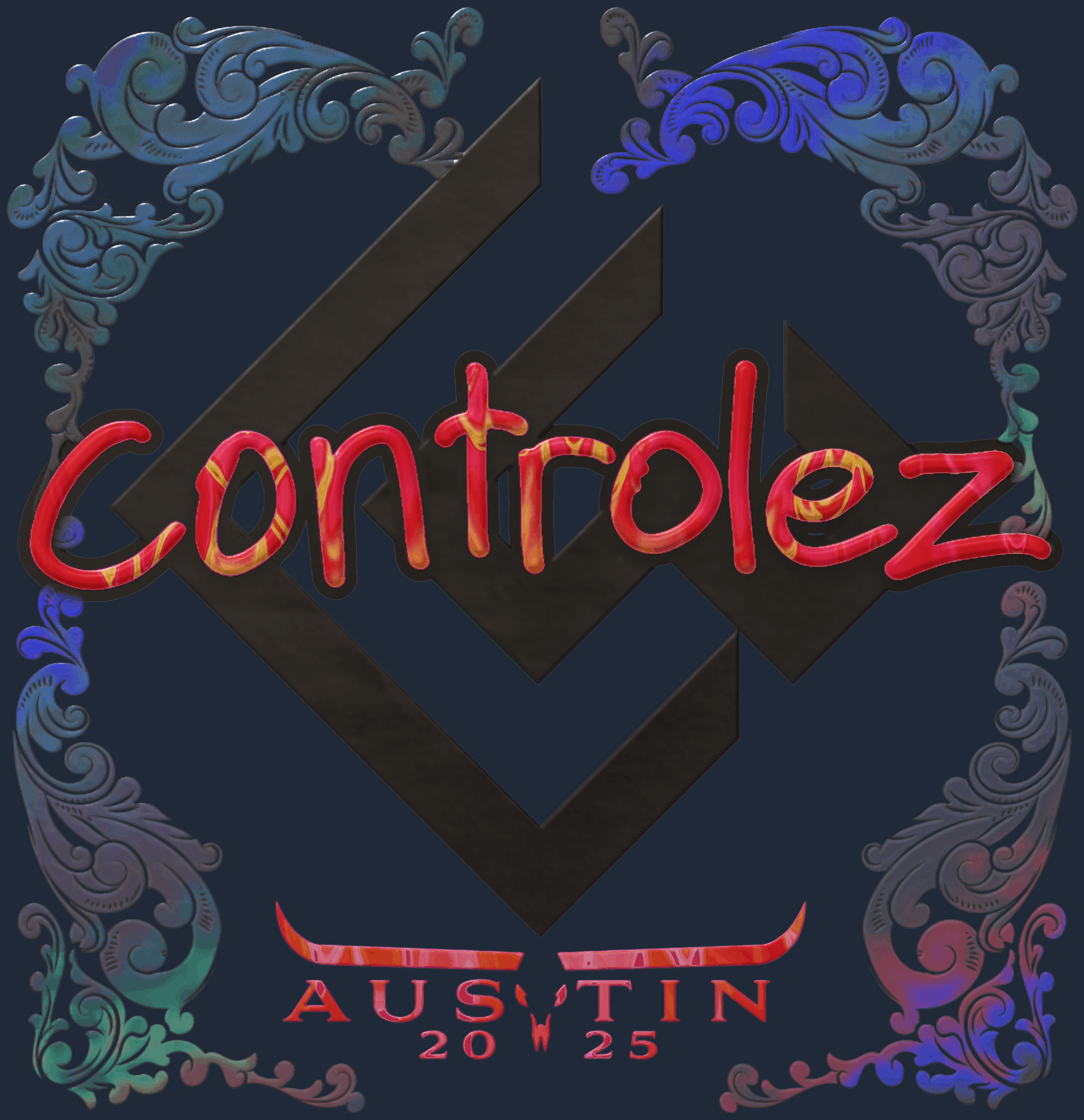 Sticker | controlez (Holo) | Austin 2025 Image