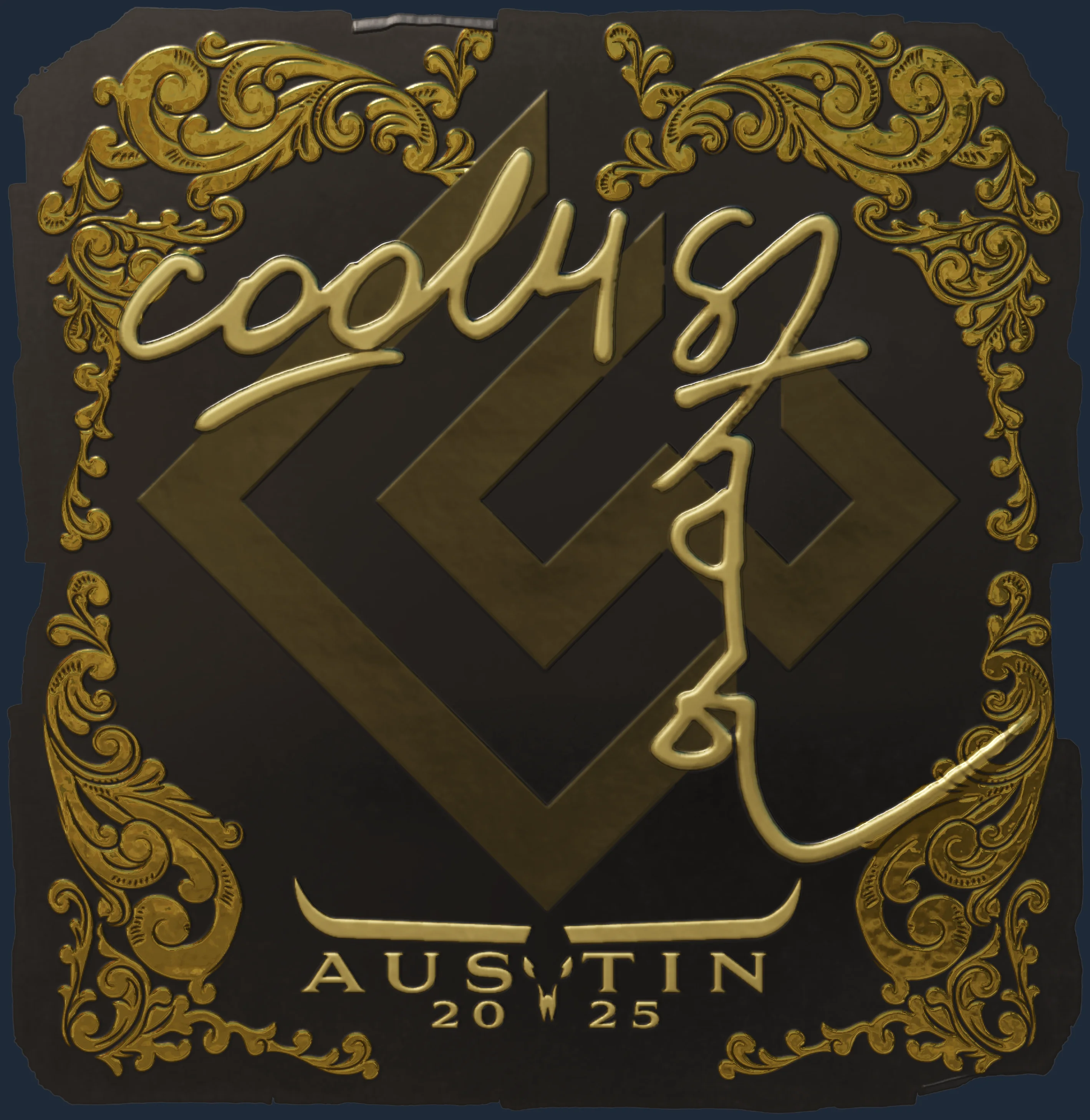 Sticker | cool4st (Gold) | Austin 2025 Image