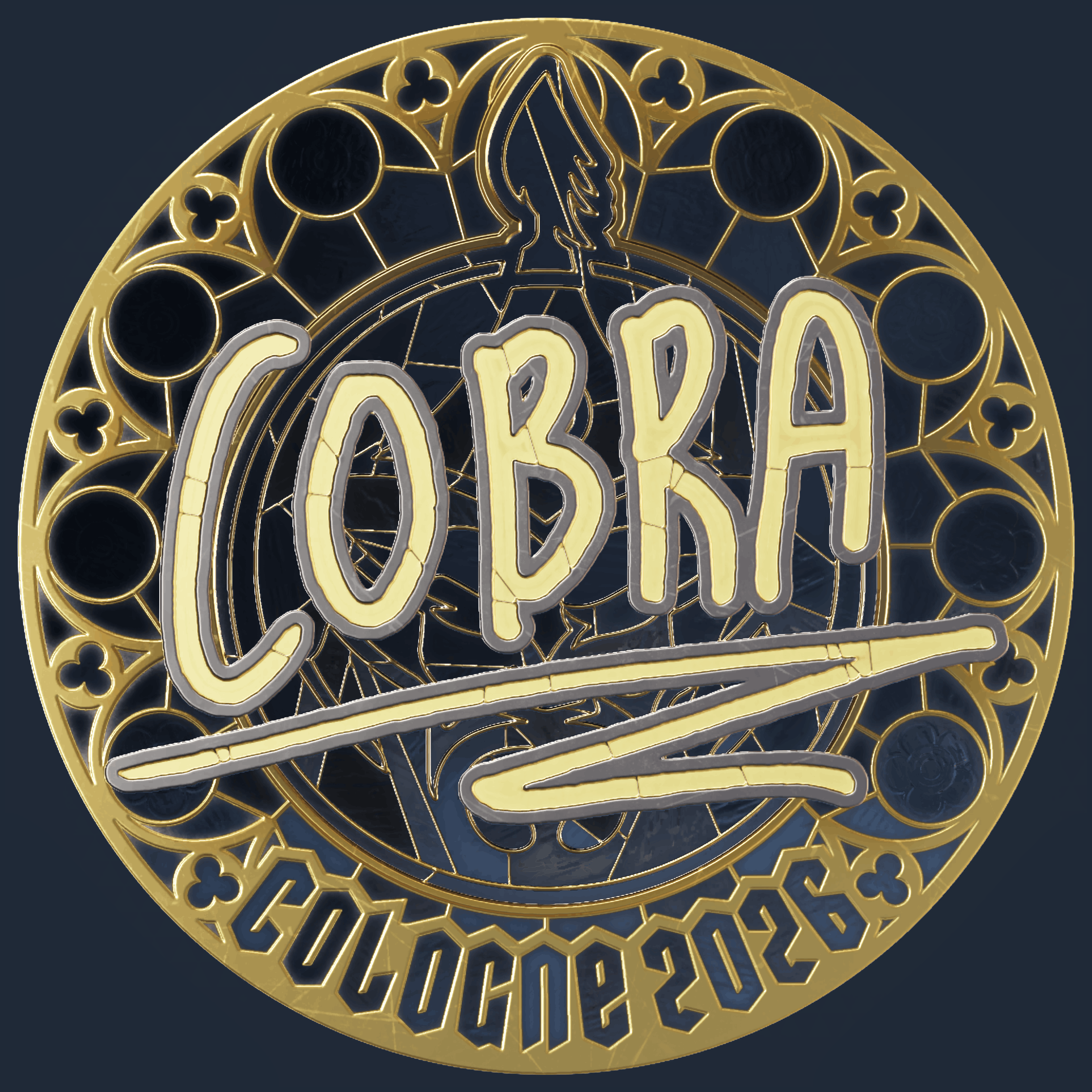 Sticker | cobra (Gold) | Cologne 2026 Image