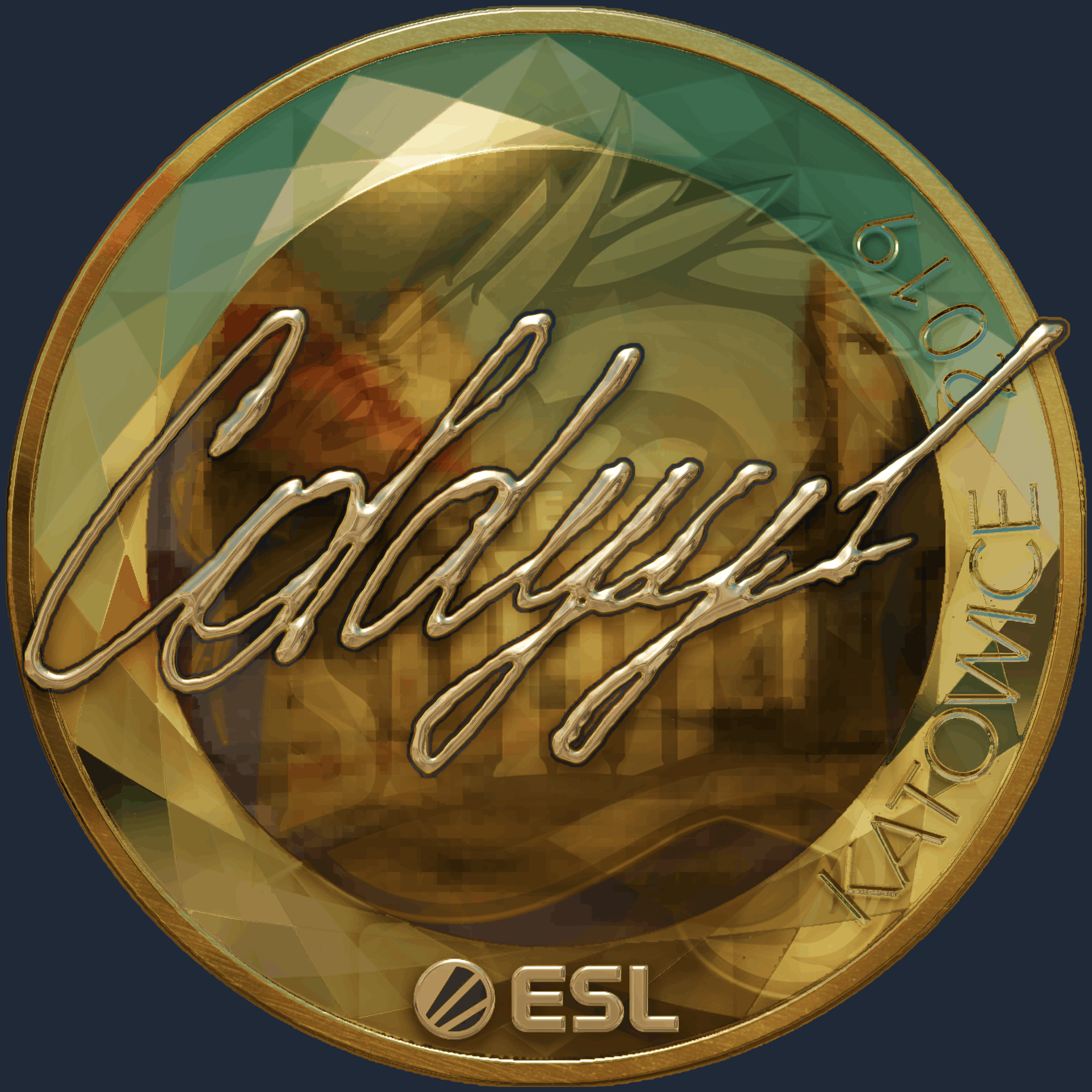 Sticker | COLDYY1 (Gold) | Katowice 2019 Image