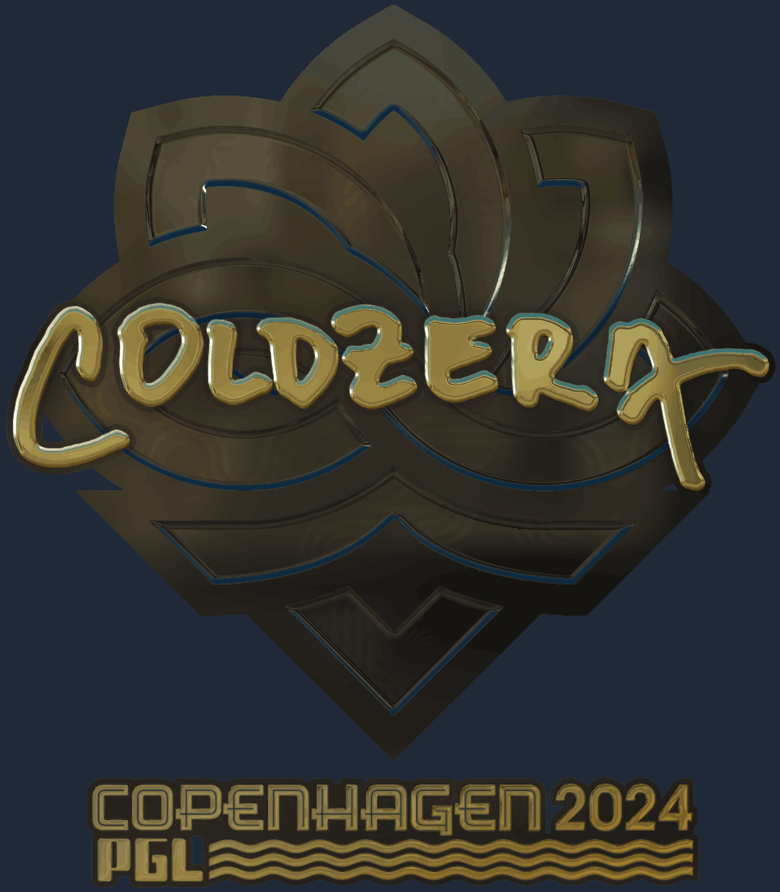 Sticker | coldzera (Gold) | Copenhagen 2024 Image