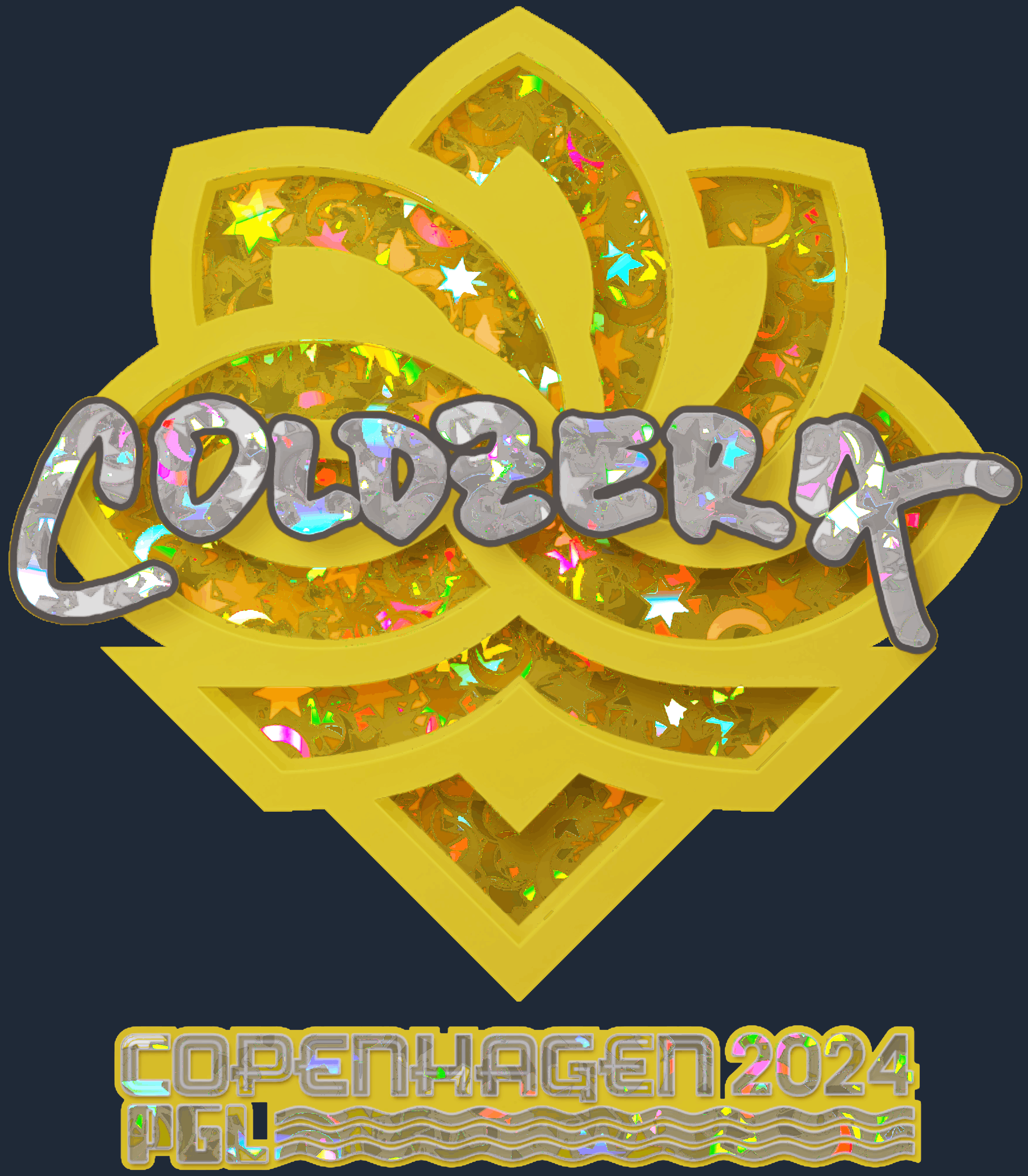 Sticker | coldzera (Glitter) | Copenhagen 2024 Image