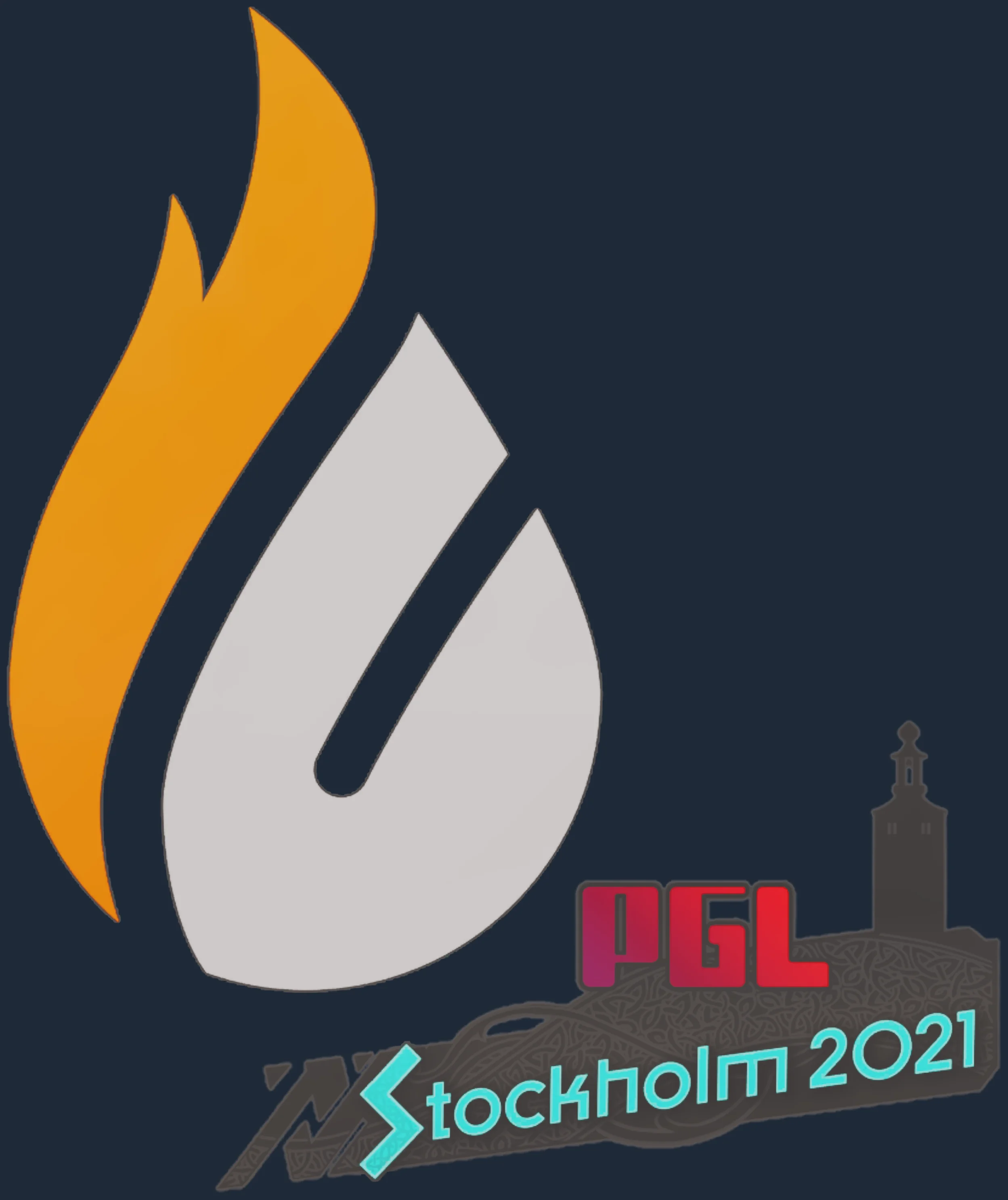 Sticker | Copenhagen Flames | Stockholm 2021 Image