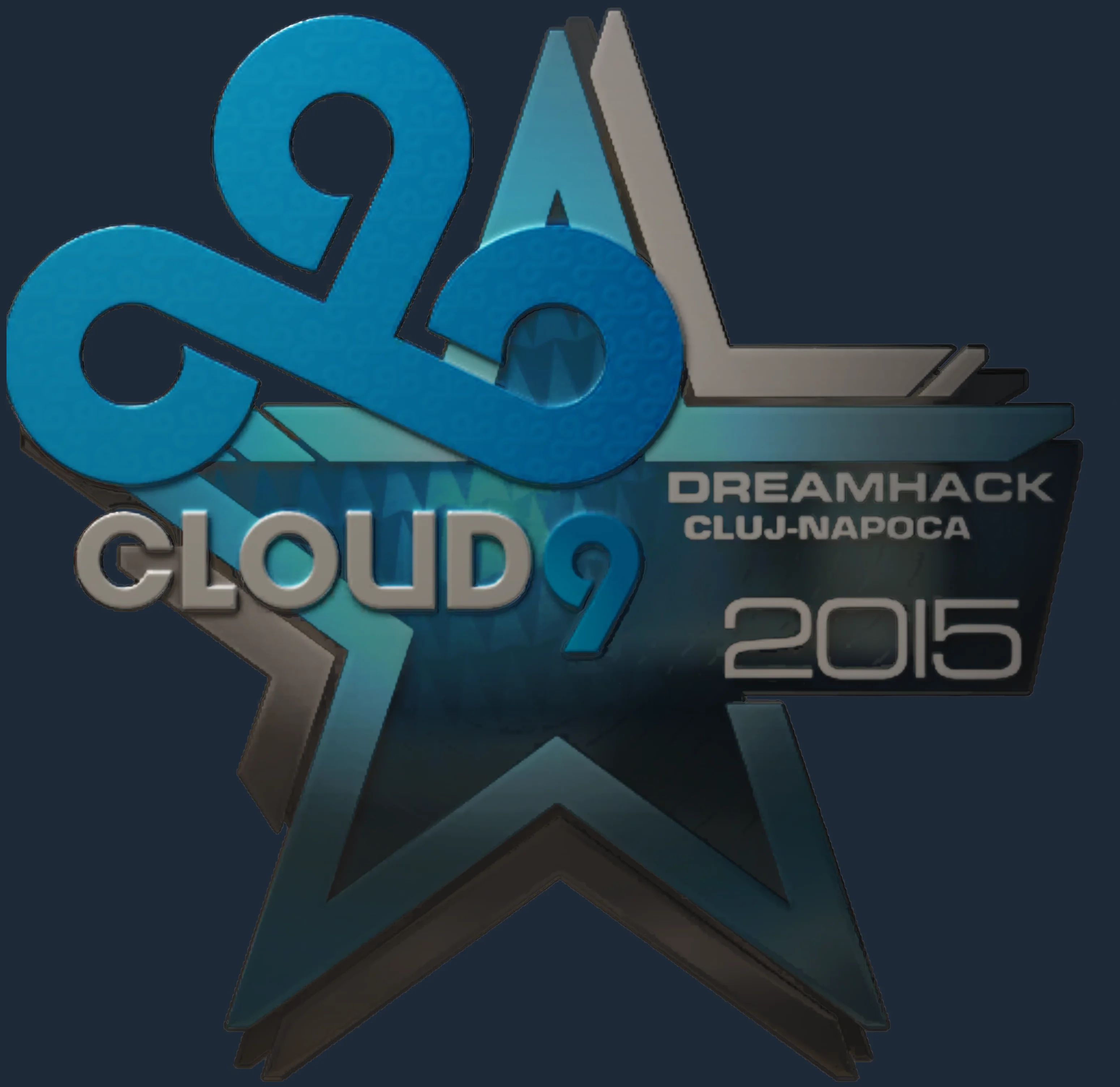 Sticker | Cloud9 (Foil) | Cluj-Napoca 2015 Image