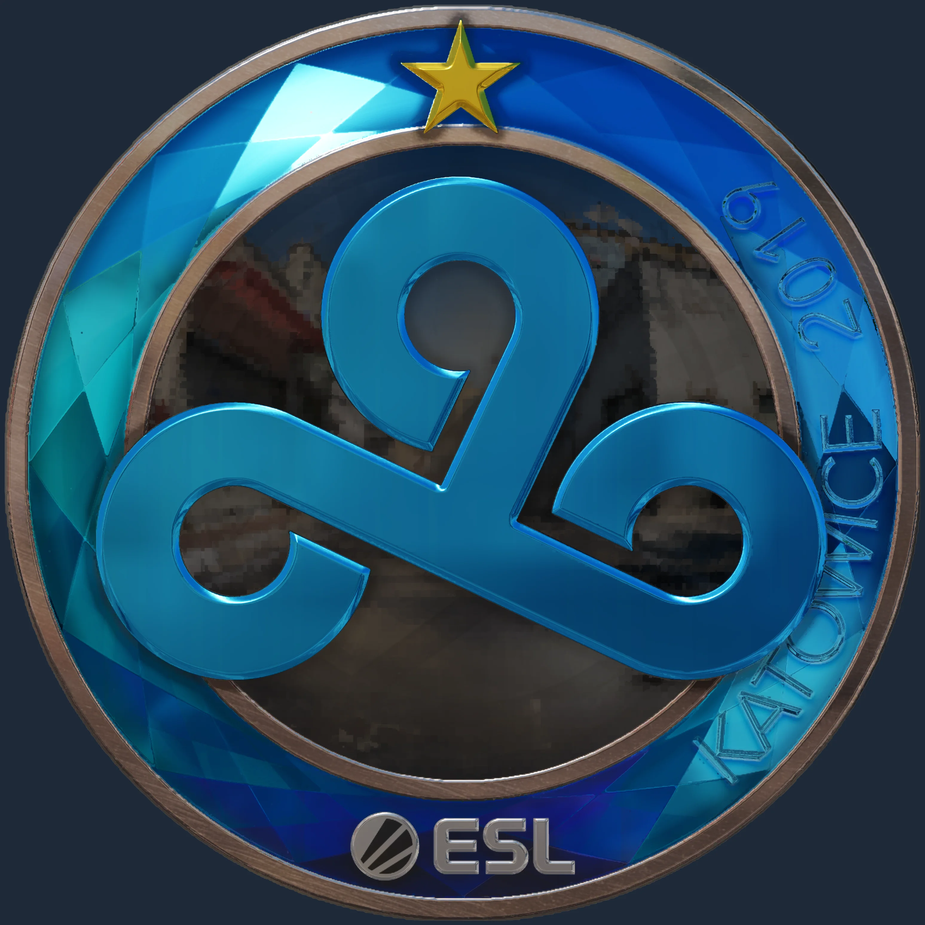 Sticker | Cloud9 (Foil) | Katowice 2019 Image