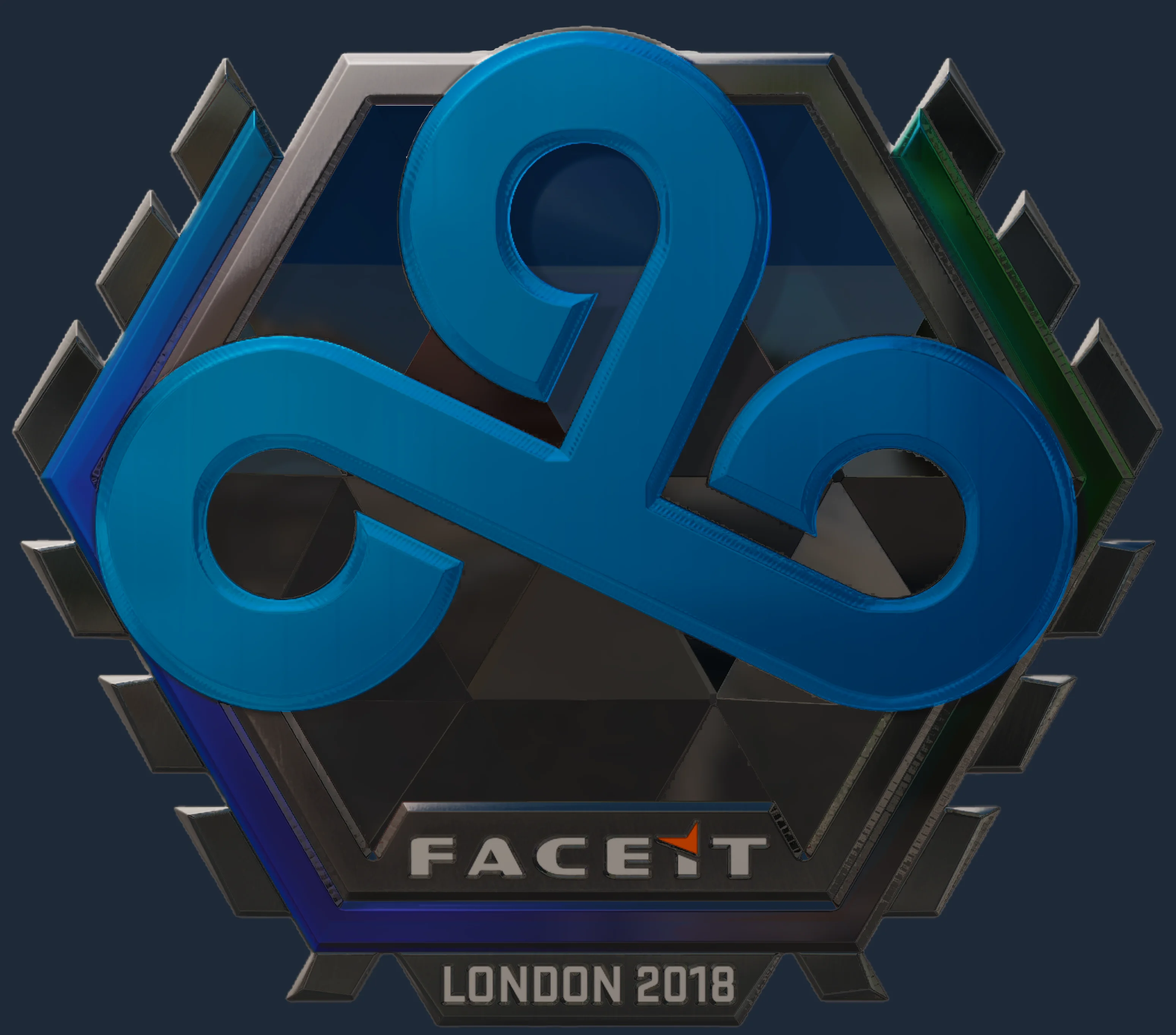 Sticker | Cloud9 (Foil) | London 2018 Image