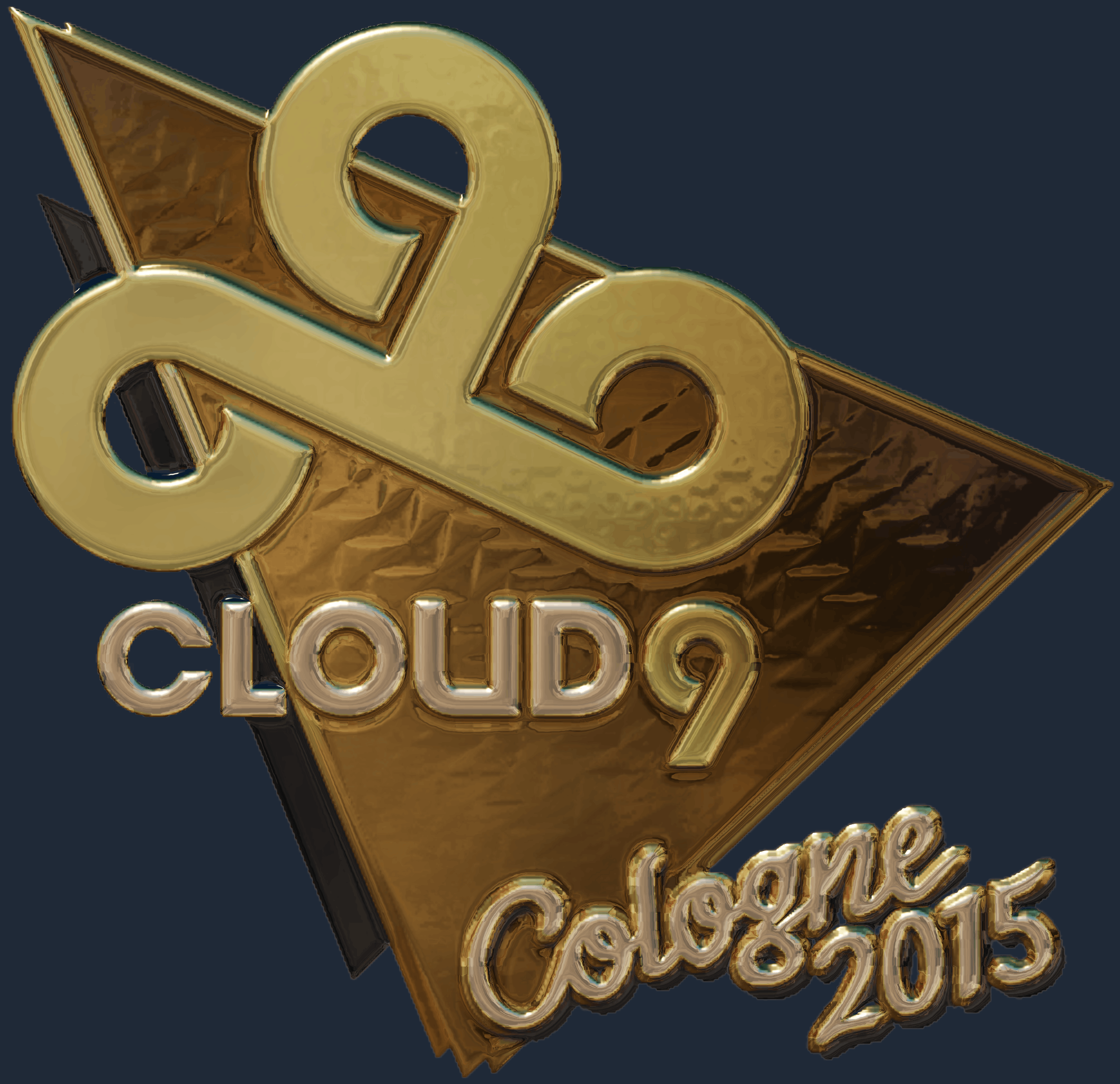 Sticker | Cloud9 G2A (Gold) | Cologne 2015 Image