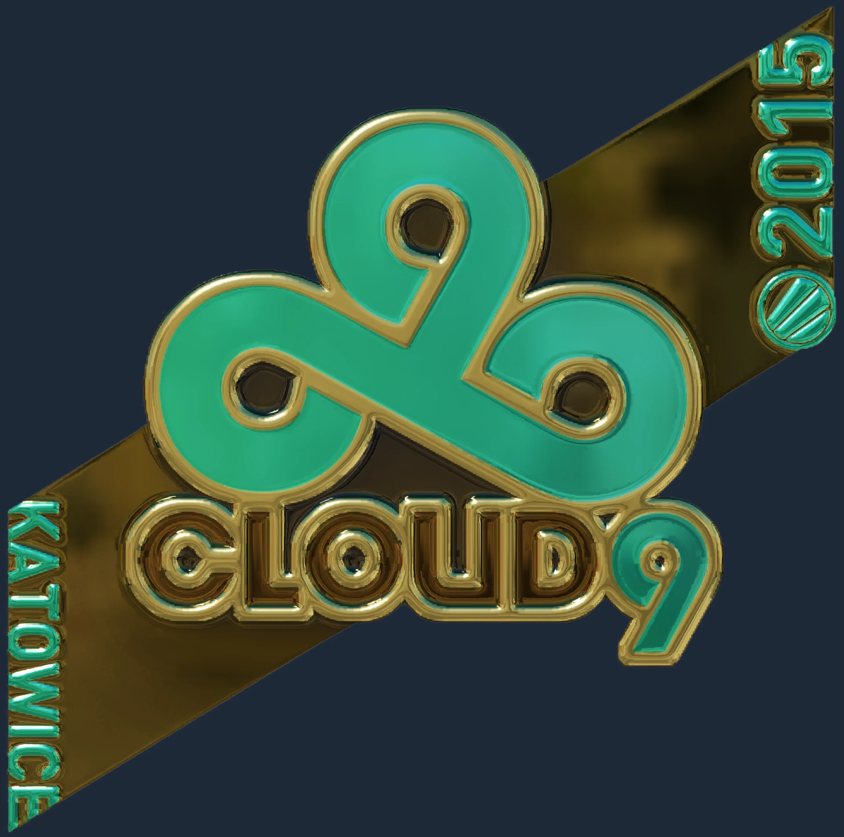Sticker | Cloud9 G2A (Gold) | Katowice 2015 Image