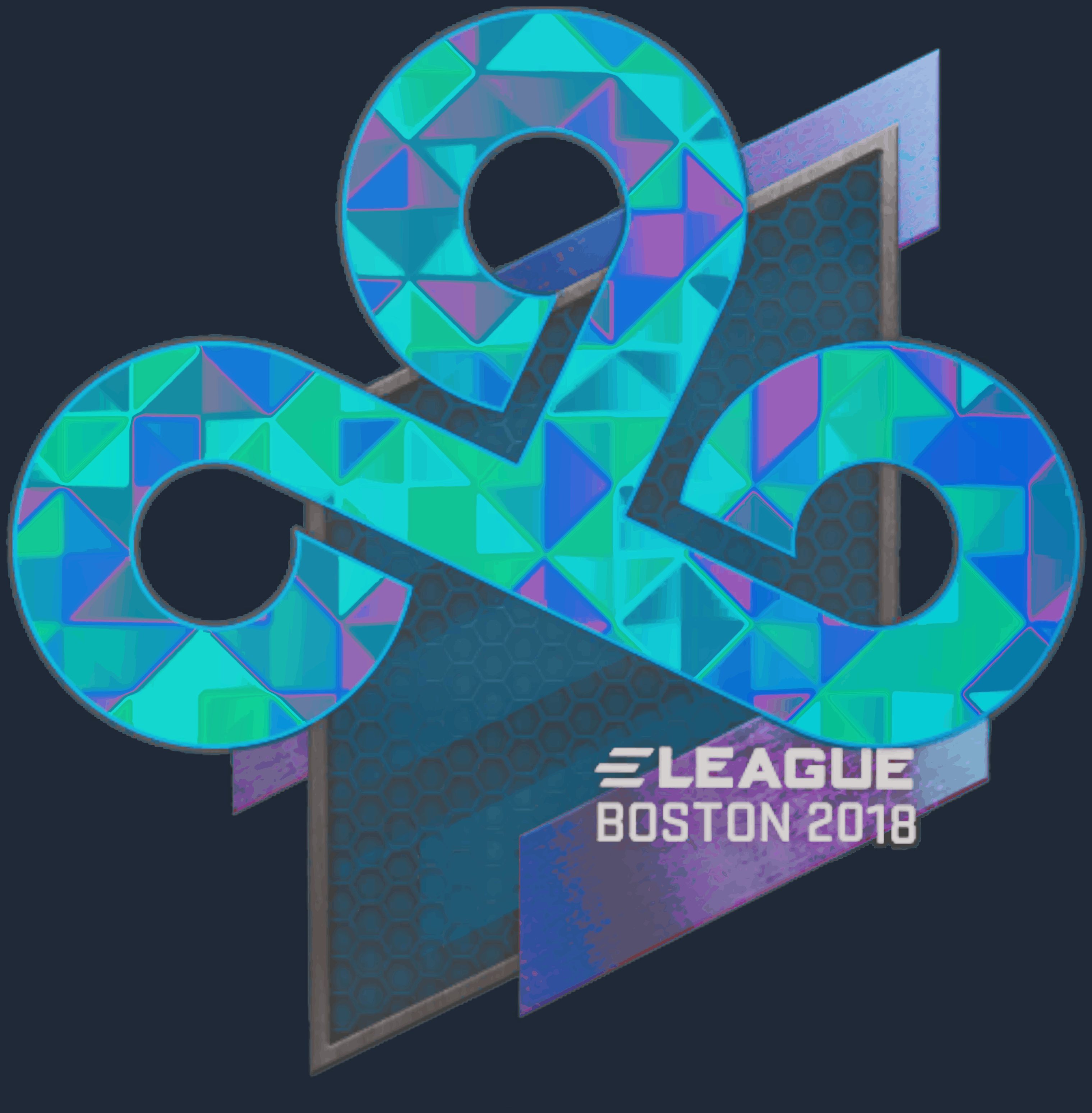 Sticker | Cloud9 (Holo) | Boston 2018 Screenshot