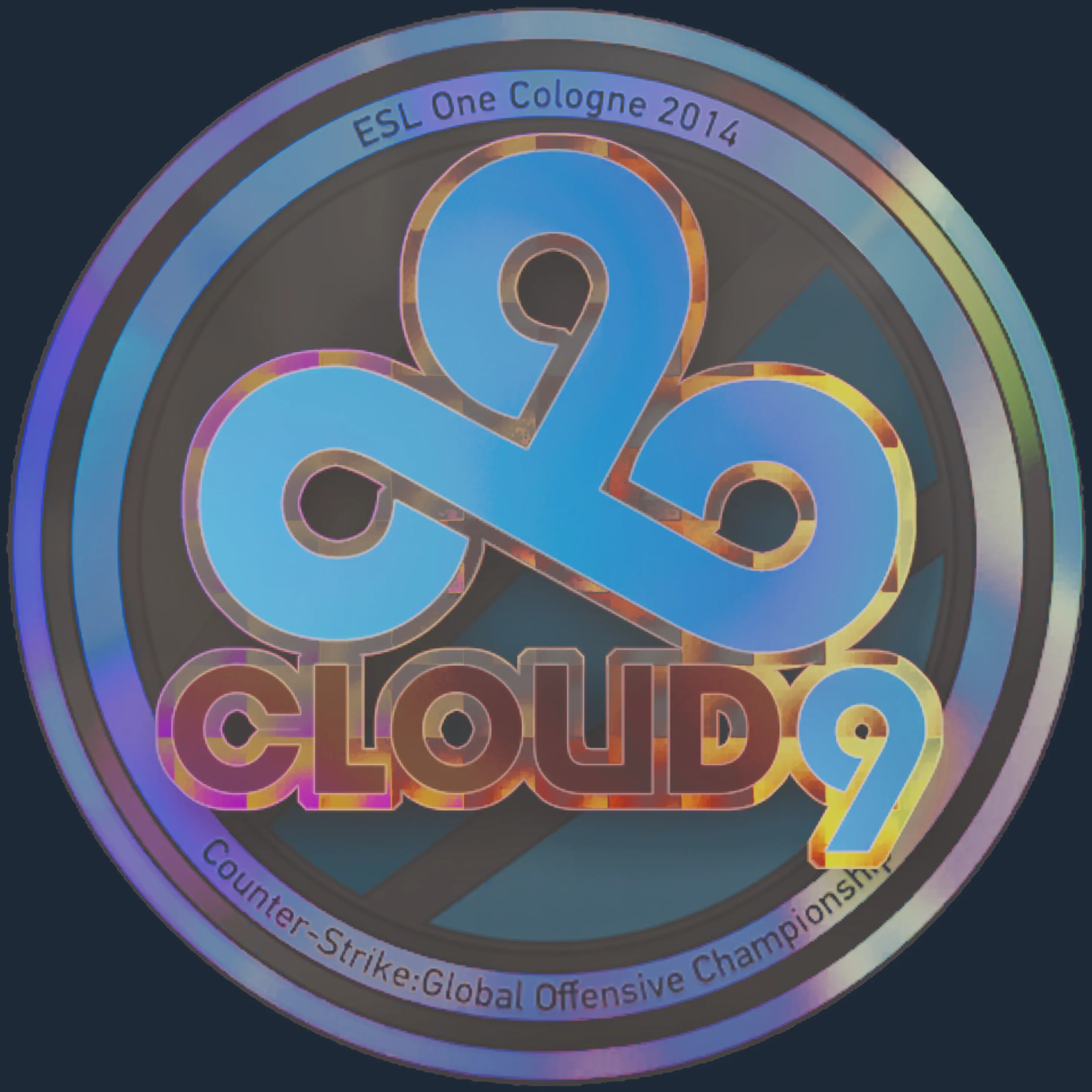 Sticker | Cloud9 (Holo) | Cologne 2014 Image