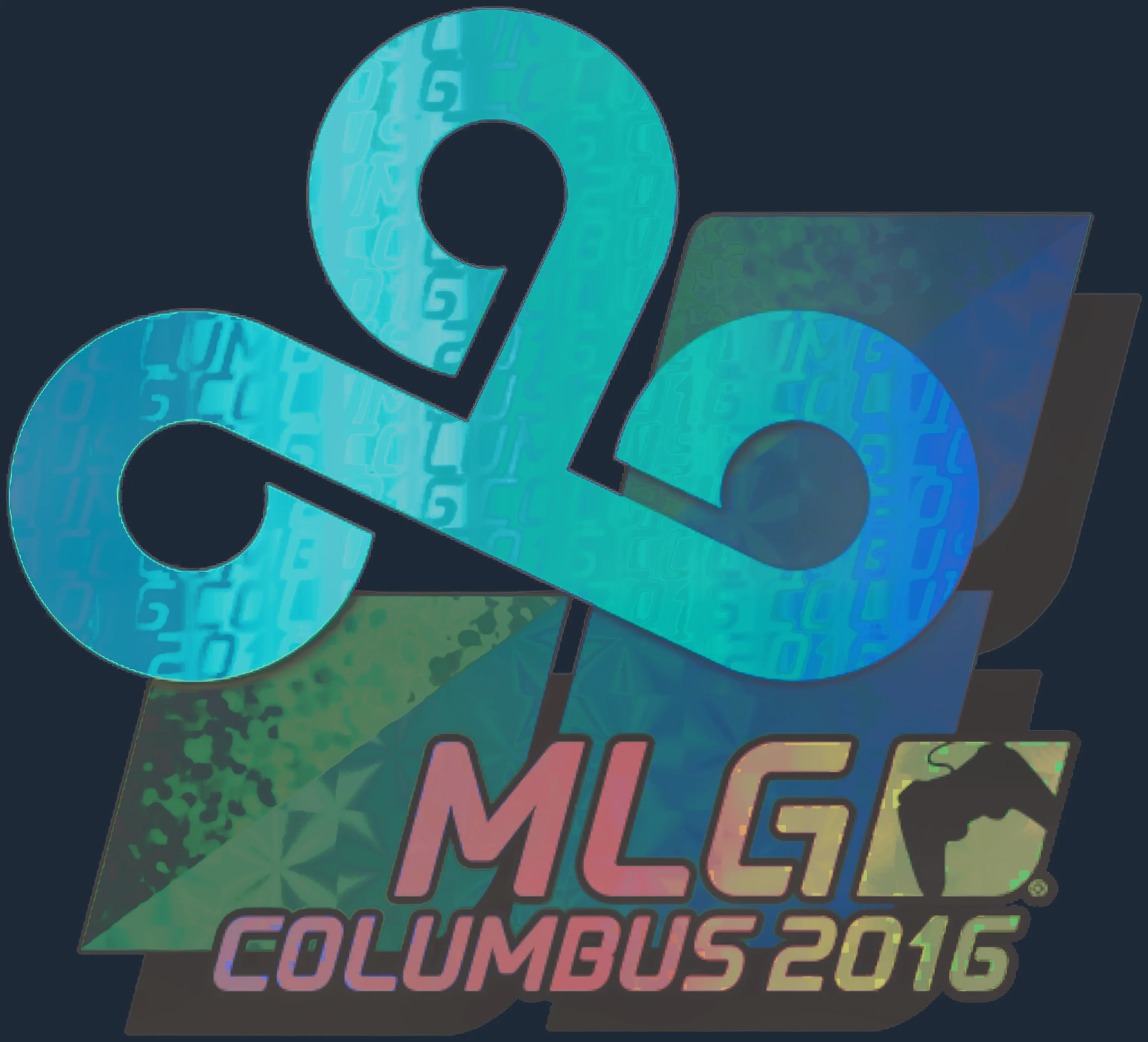 Sticker | Cloud9 (Holo) | MLG Columbus 2016 Image