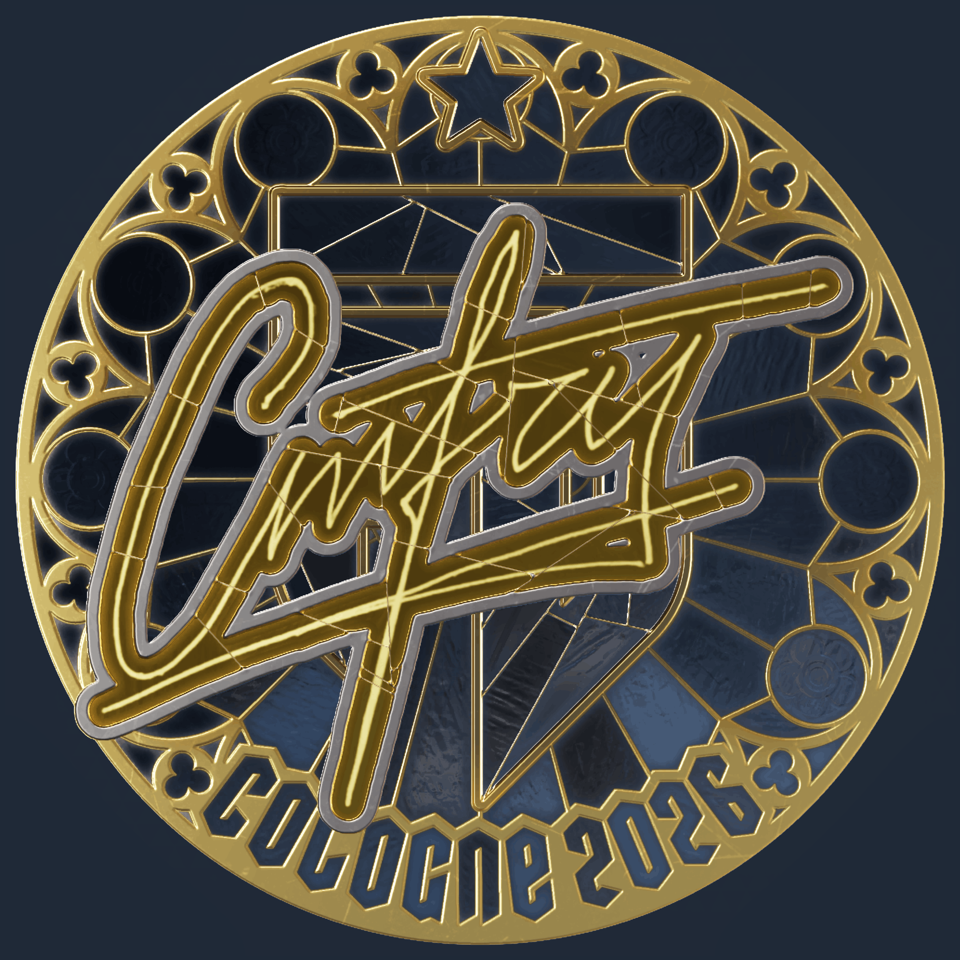 Sticker | cmtry (Gold) | Cologne 2026 Image
