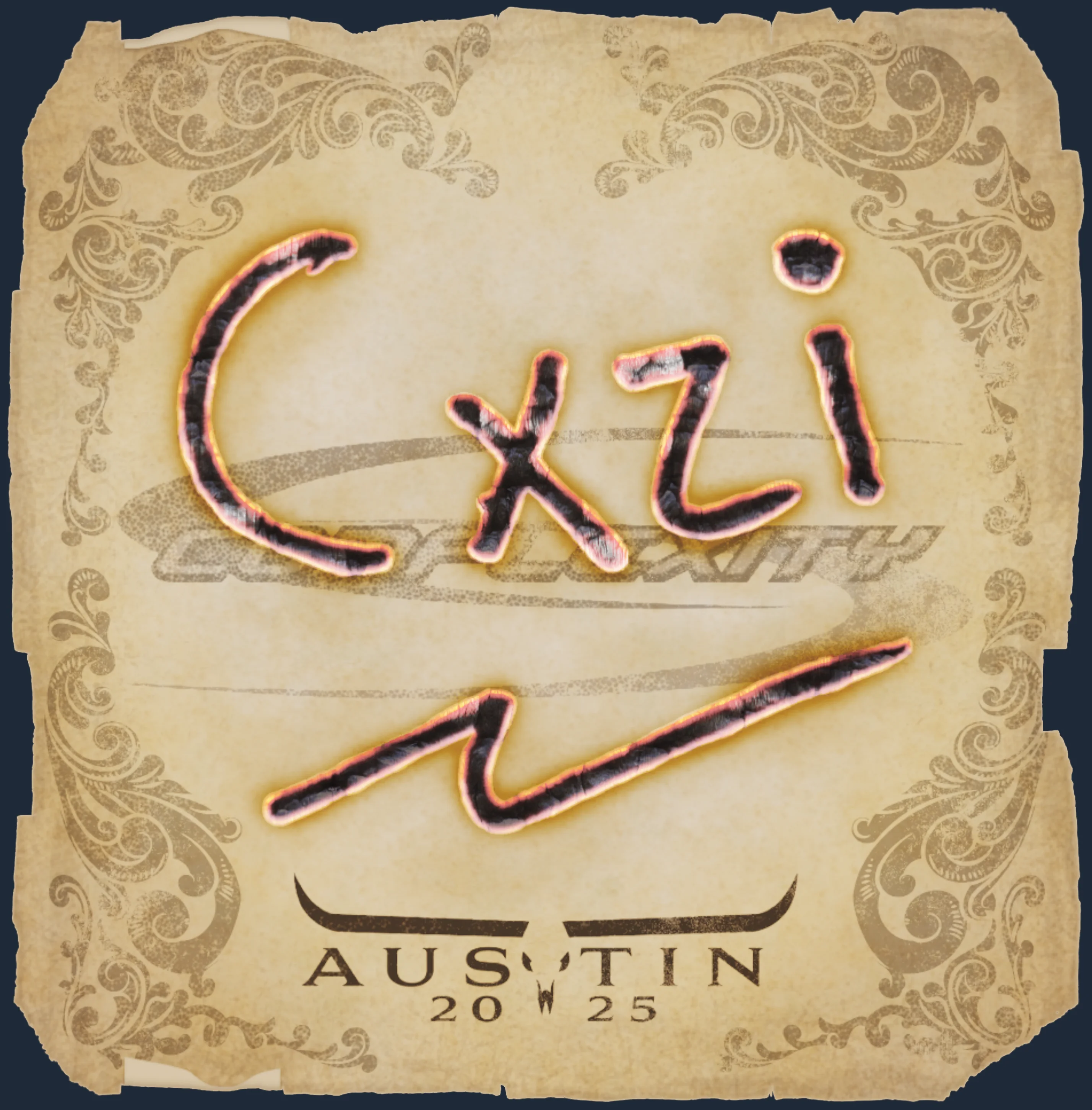 Sticker | Cxzi | Austin 2025 Image