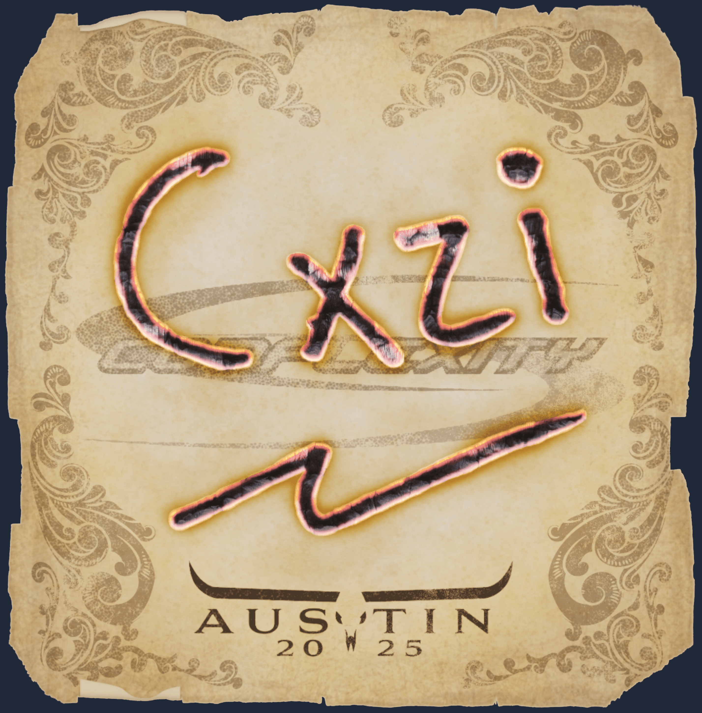 Sticker | Cxzi | Austin 2025 Image