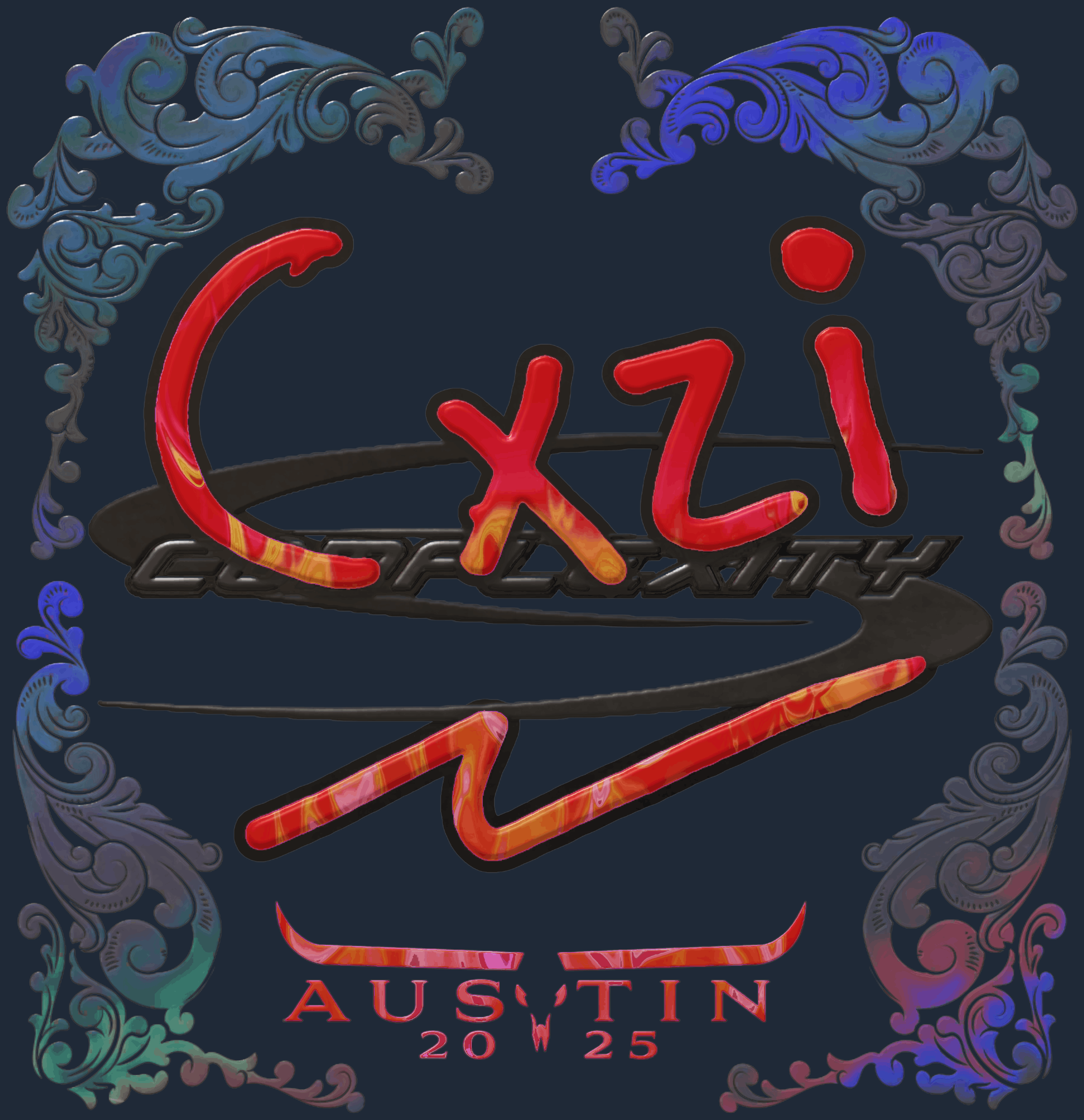 Sticker | Cxzi (Holo) | Austin 2025 Image