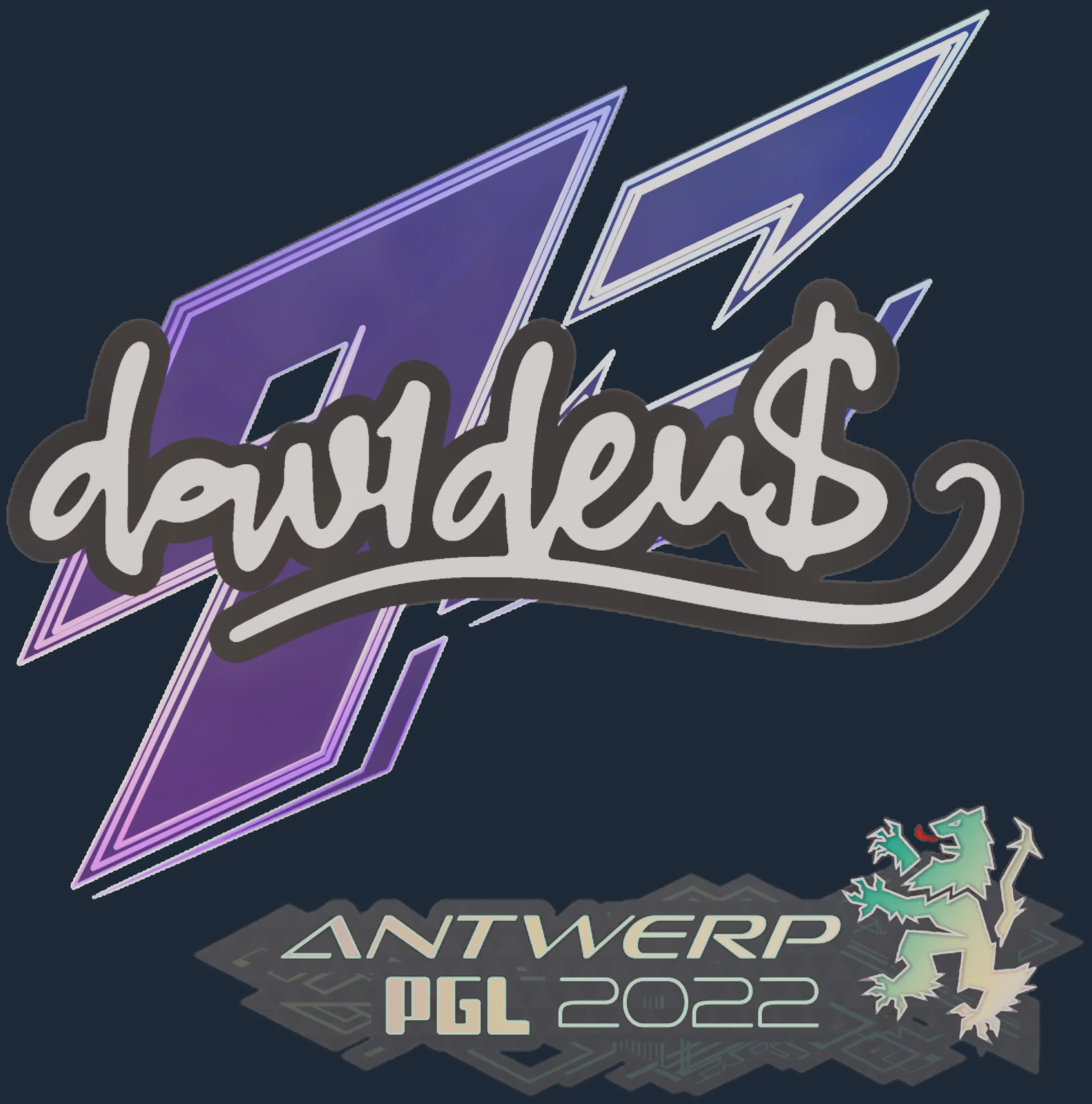 Sticker | dav1d | Antwerp 2022 Image