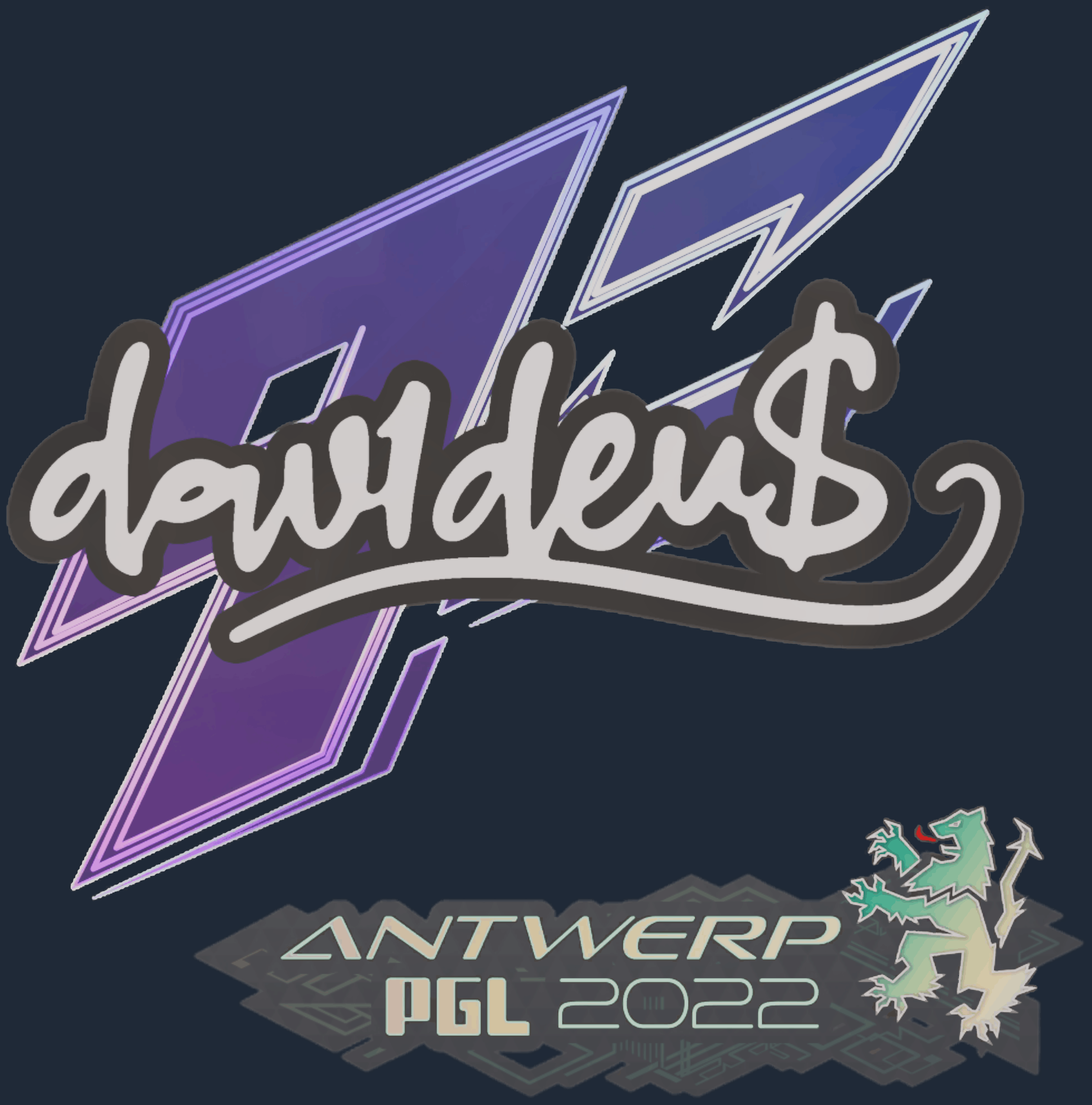 Sticker | dav1d | Antwerp 2022 Image