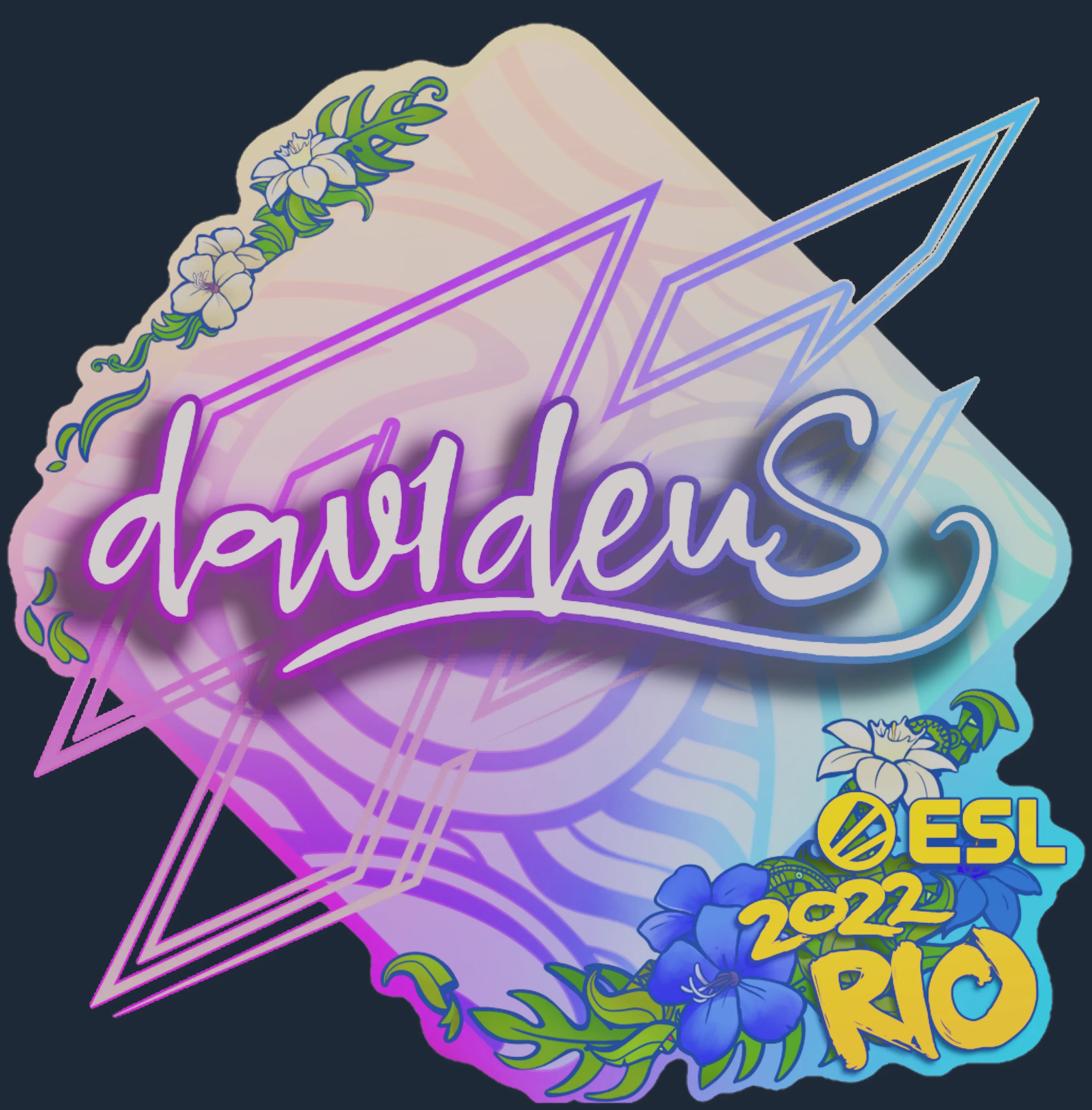 Sticker | dav1deuS | Rio 2022 Image