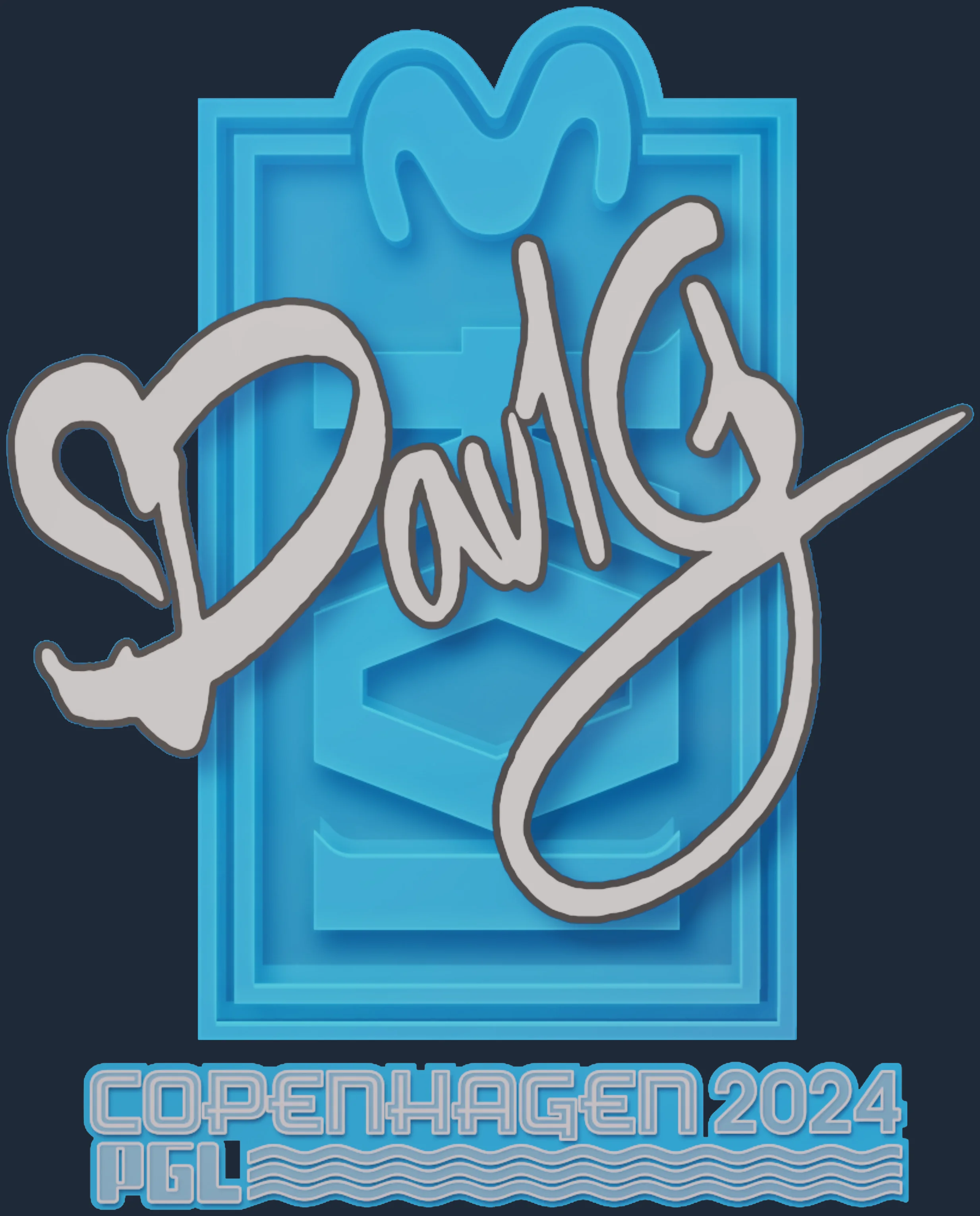 Sticker | dav1g | Copenhagen 2024 Image
