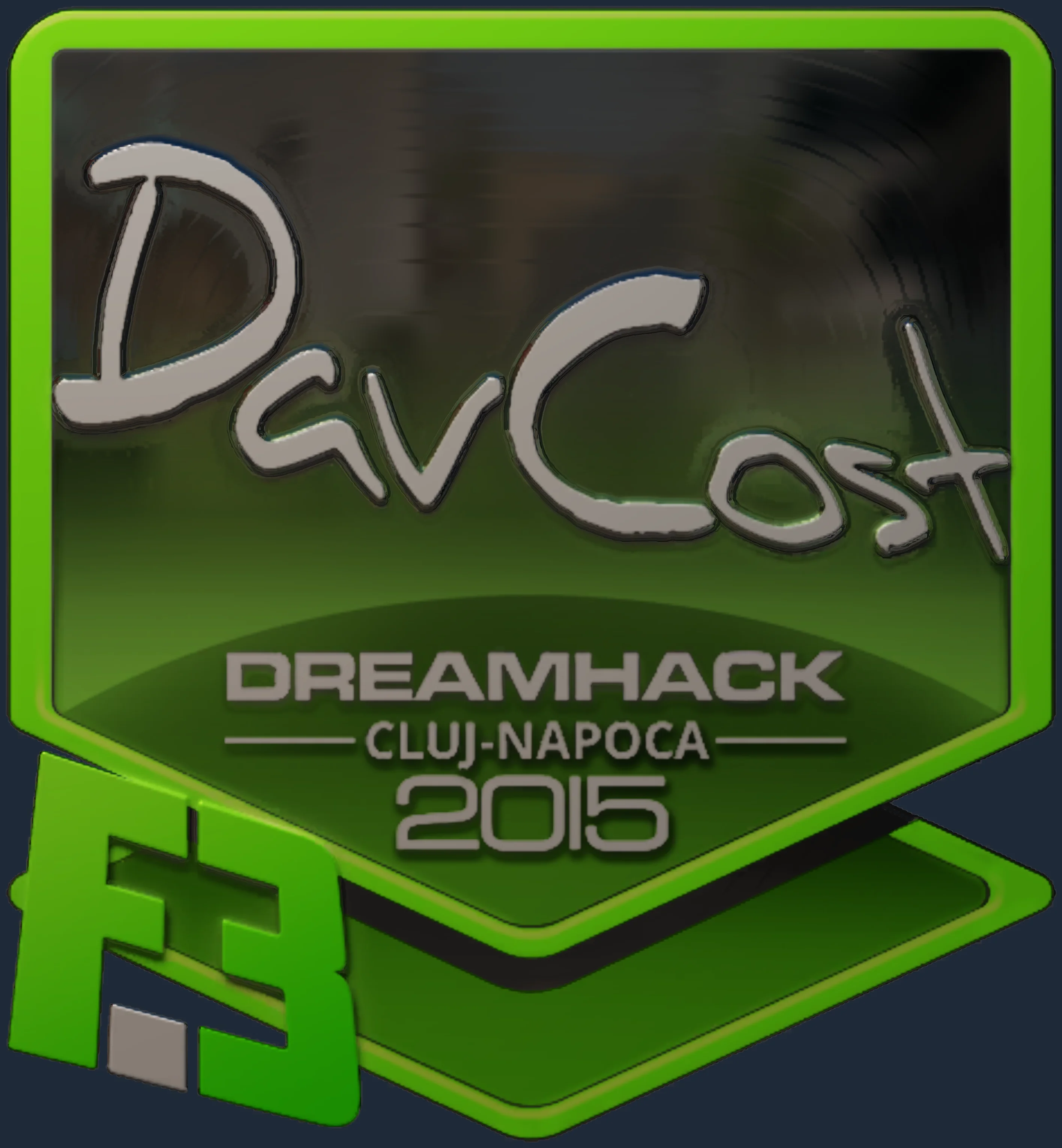 Sticker | DavCost (Foil) | Cluj-Napoca 2015 Image