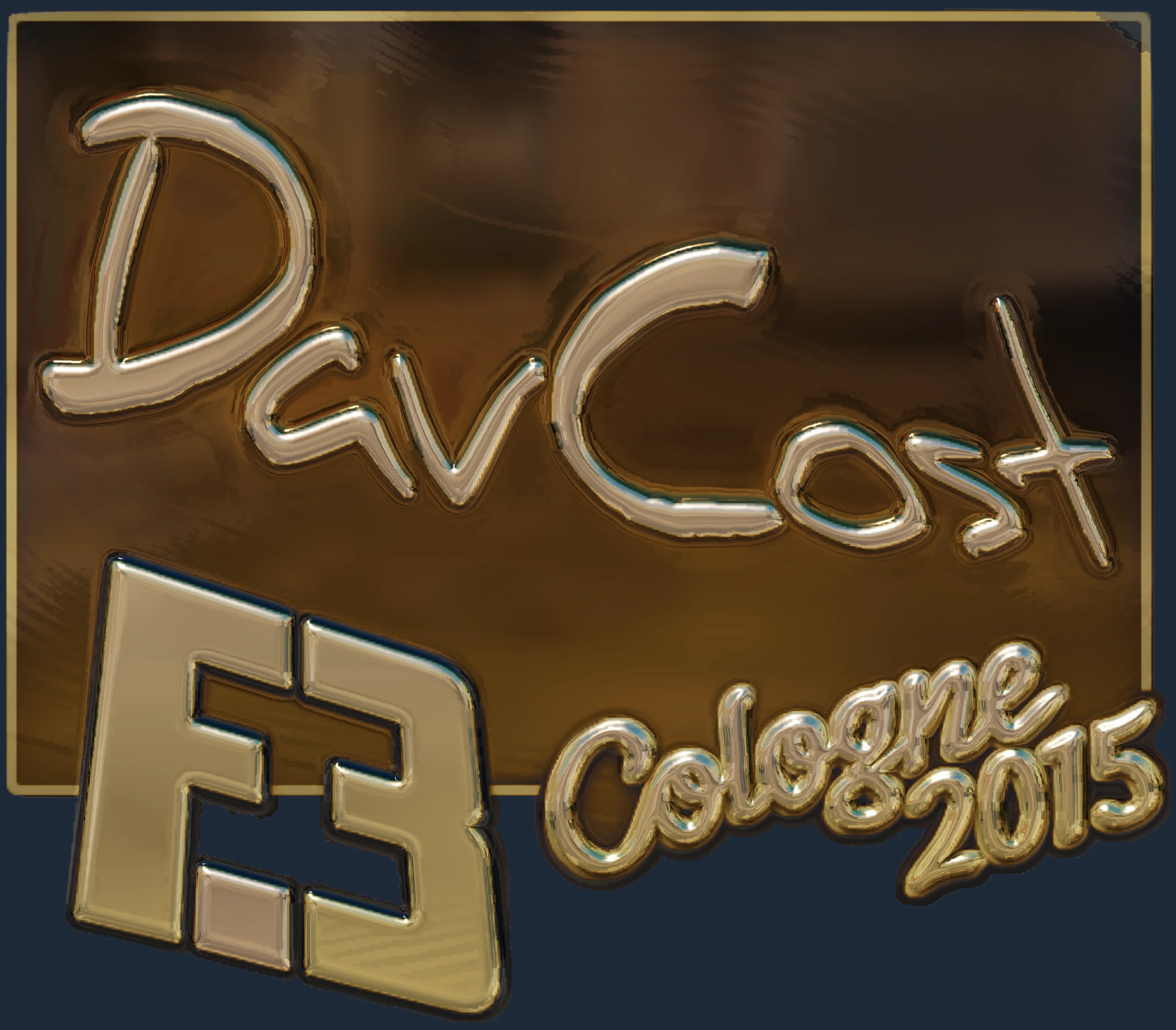 Sticker | DavCost (Gold) | Cologne 2015 Image