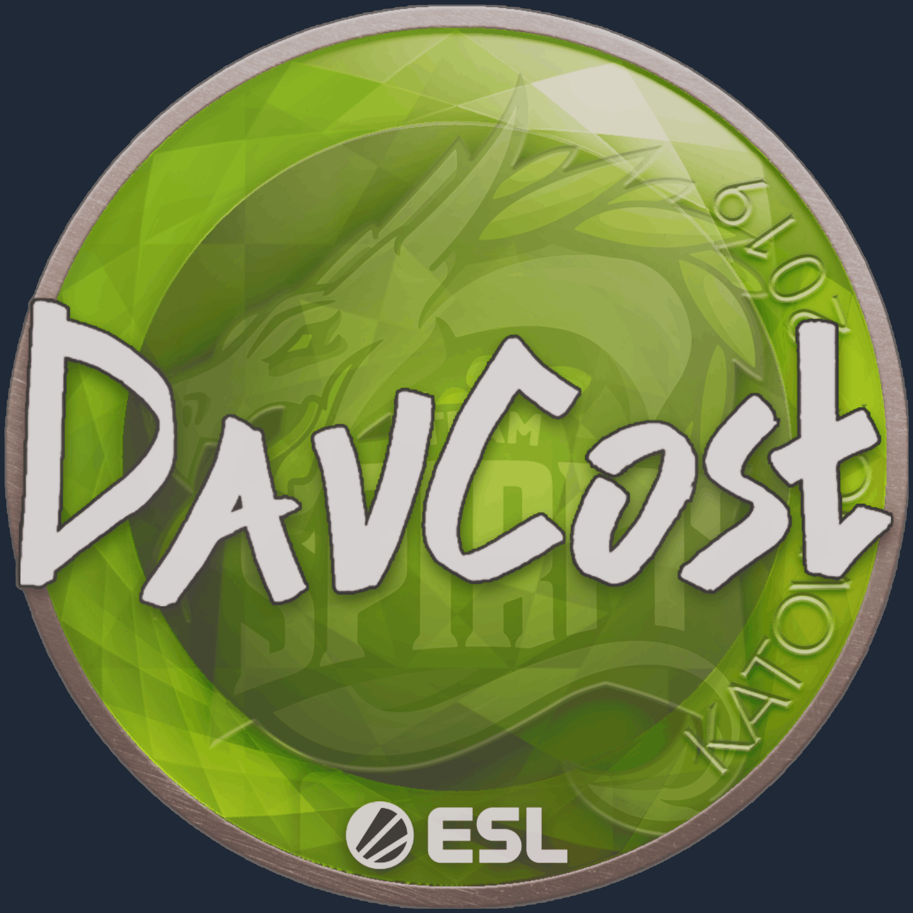 Sticker | DavCost | Katowice 2019 Image