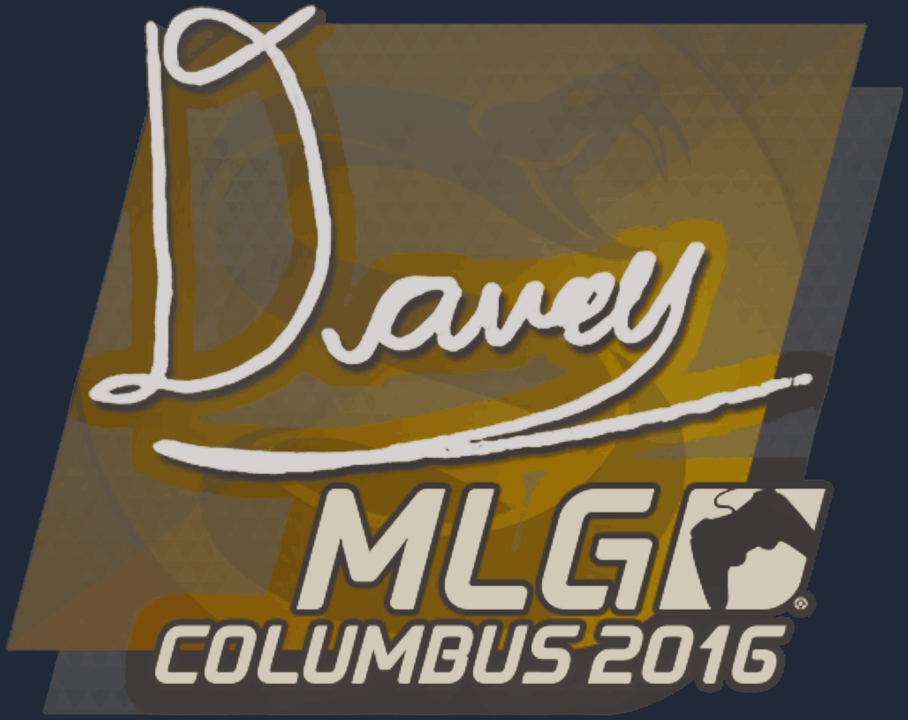 Sticker | DAVEY | MLG Columbus 2016 Image