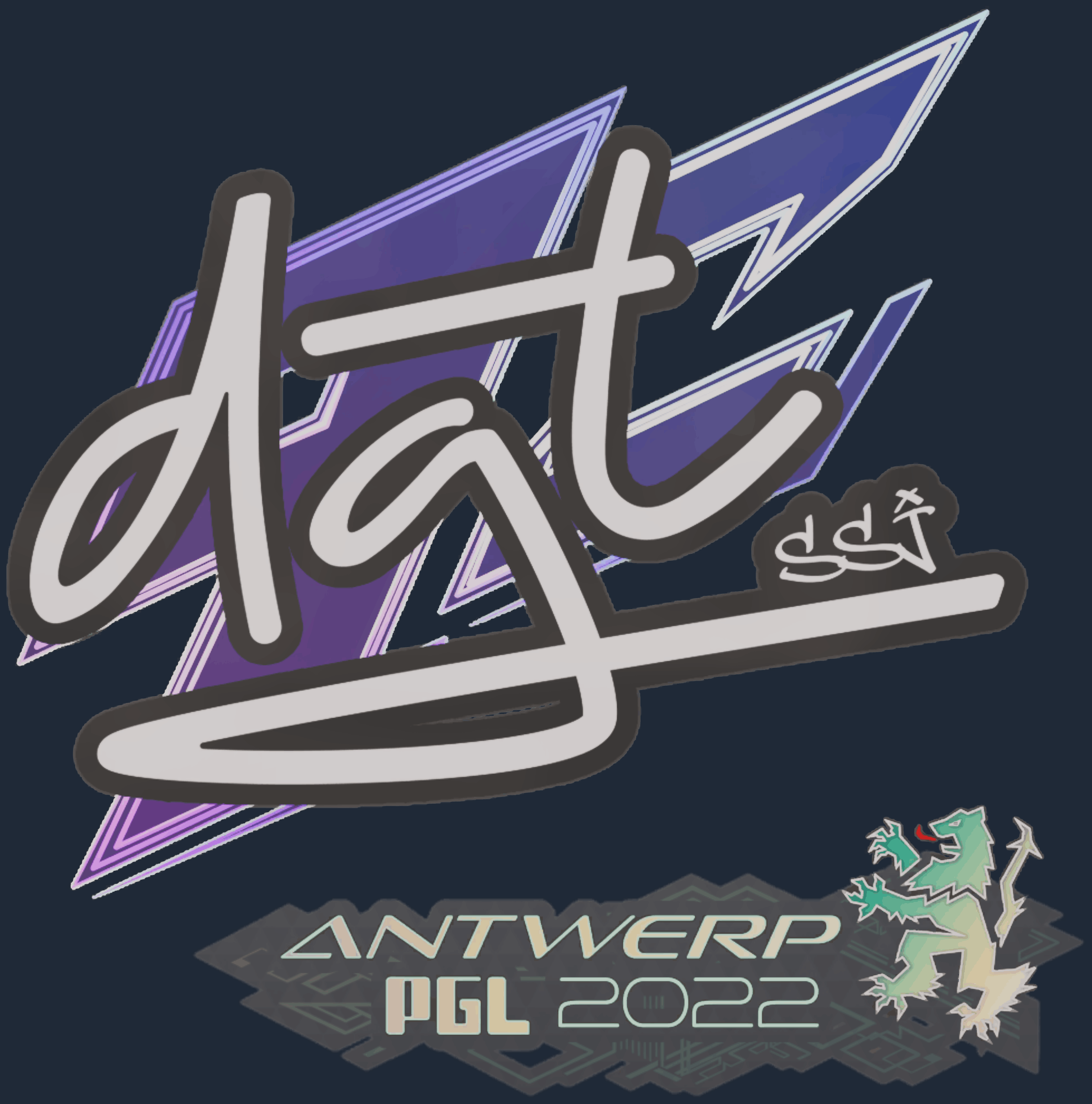 Sticker | dgt | Antwerp 2022 Image