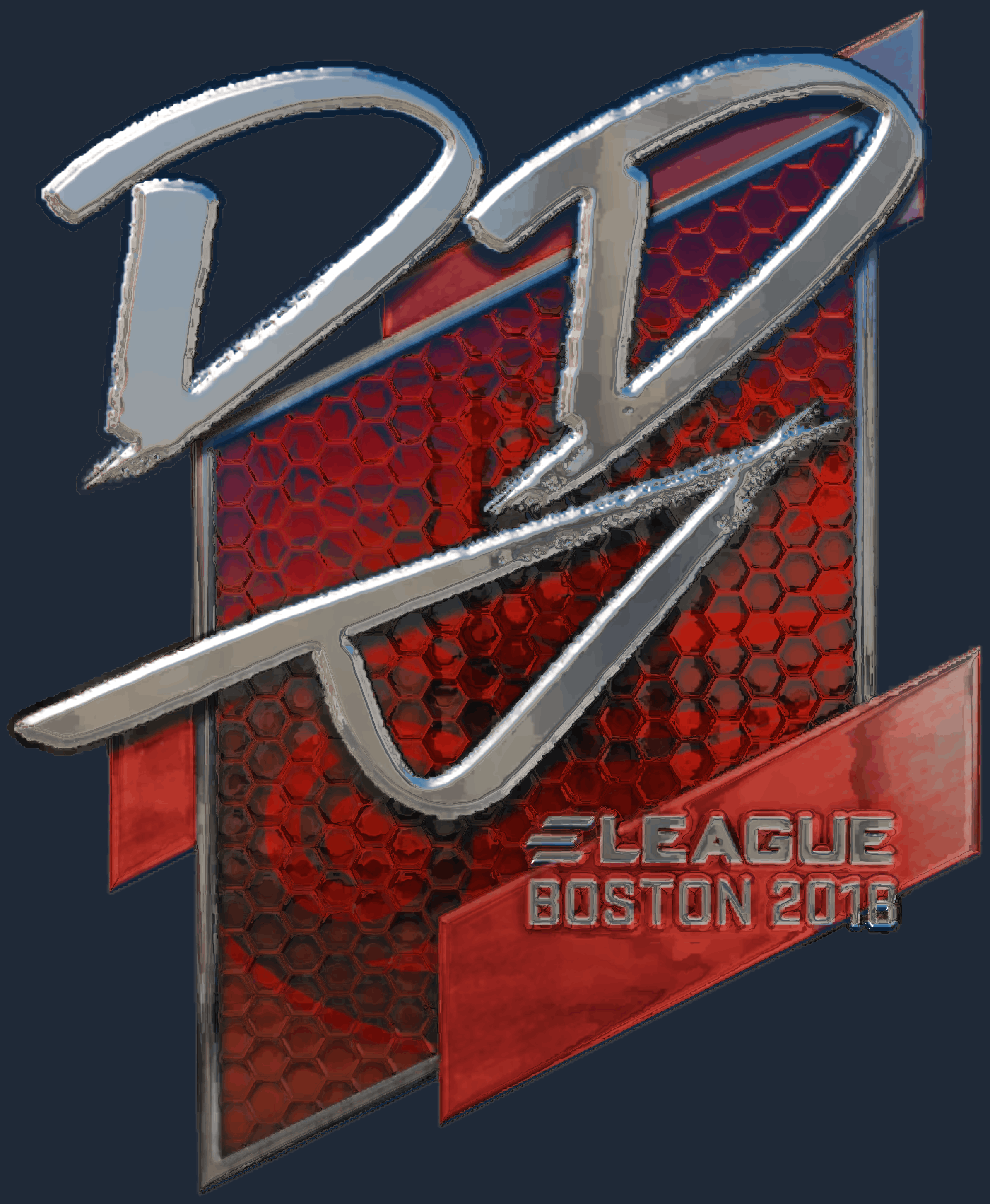 Sticker | DD (Foil) | Boston 2018 Image