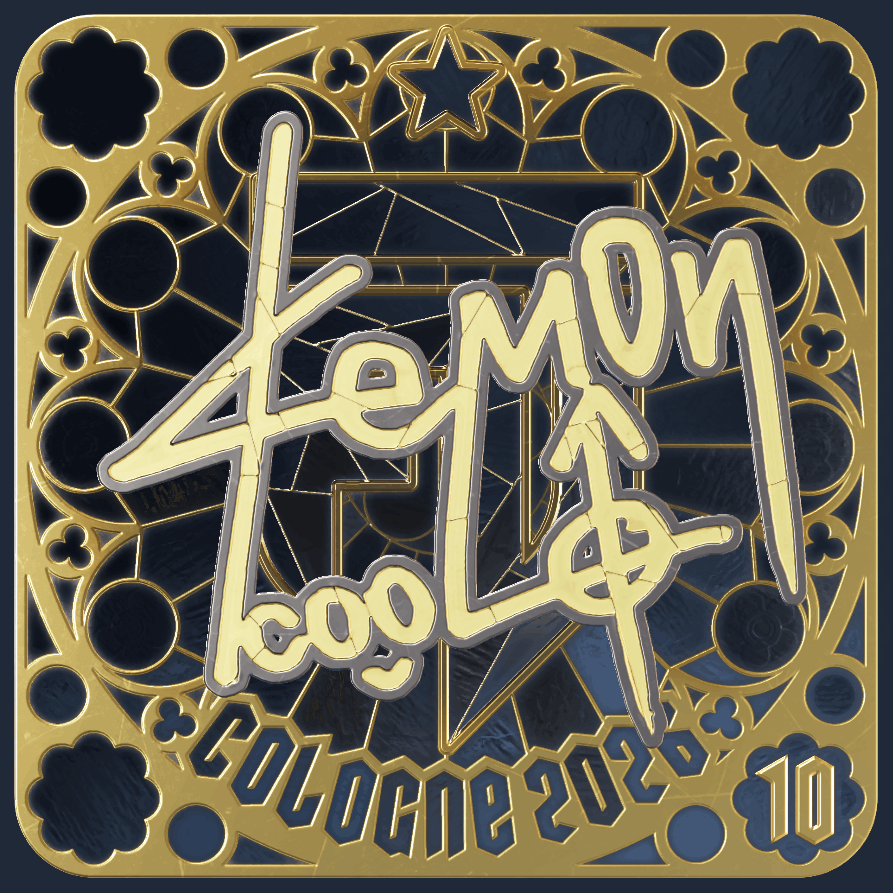 Sticker | dem0n (Gold, Ranked) | Cologne 2026 Image