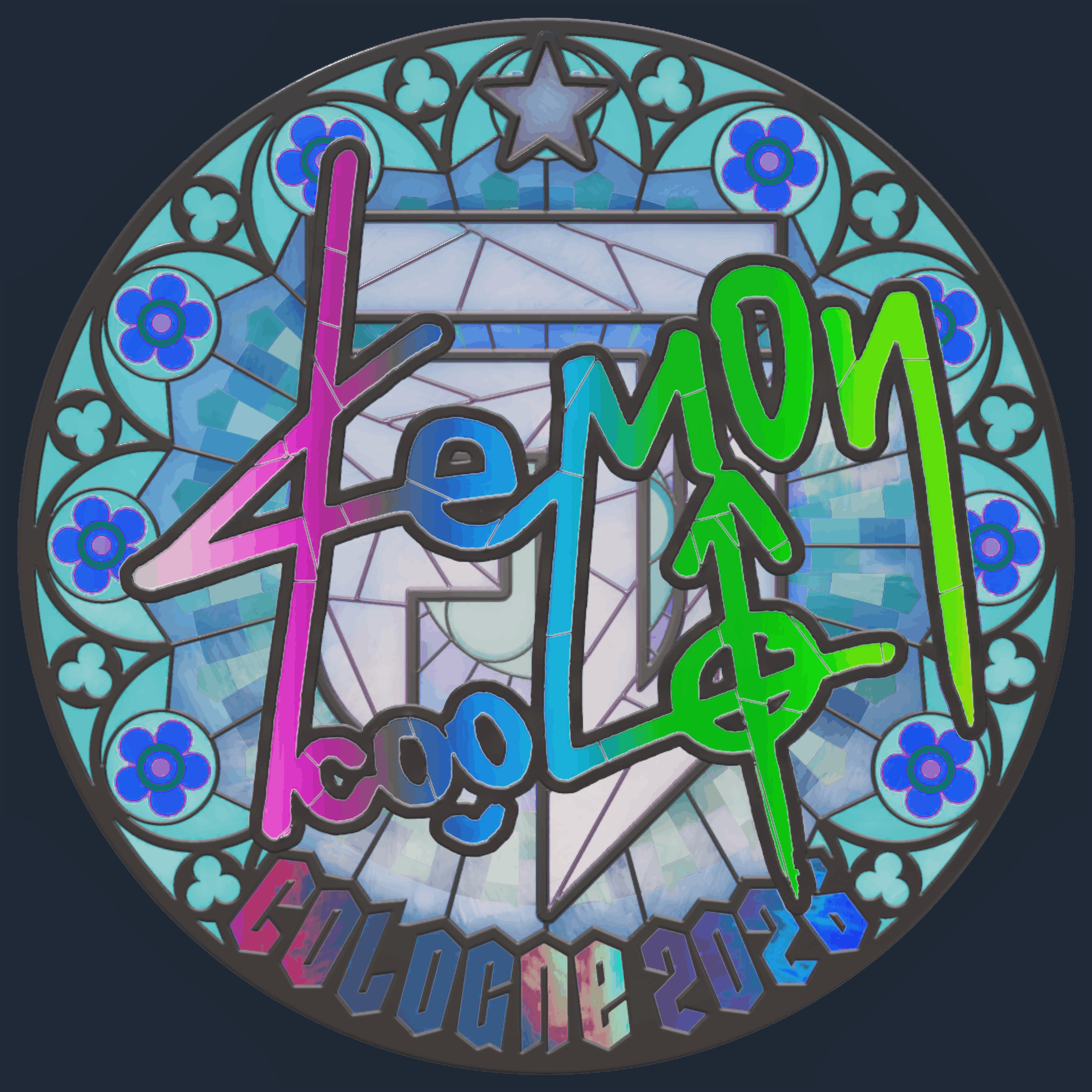 Sticker | dem0n (Holo) | Cologne 2026 Image