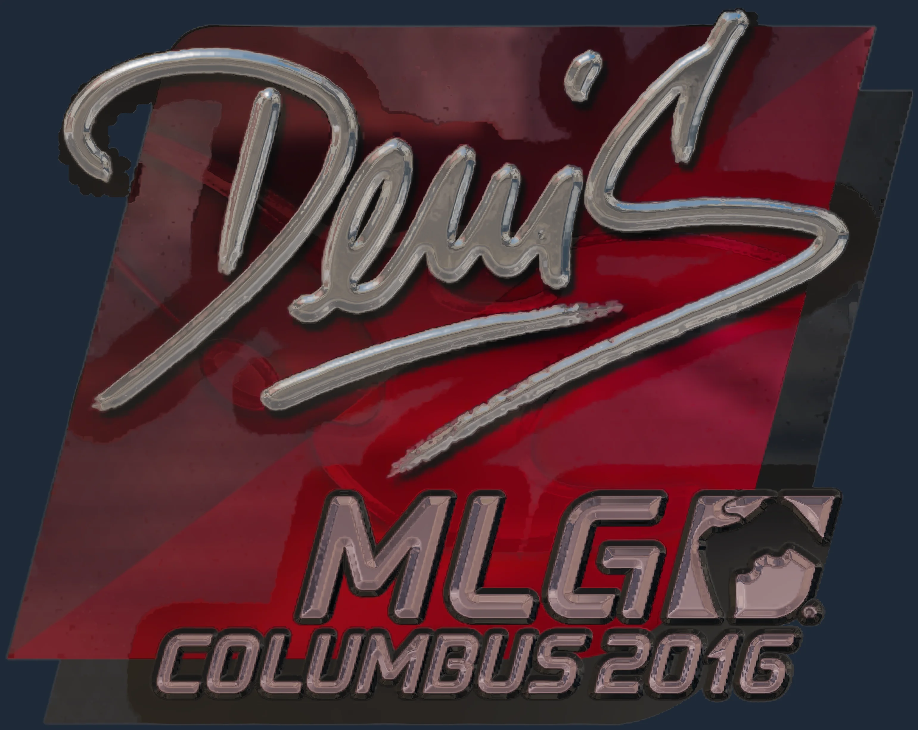 Sticker | denis (Foil) | MLG Columbus 2016 Image