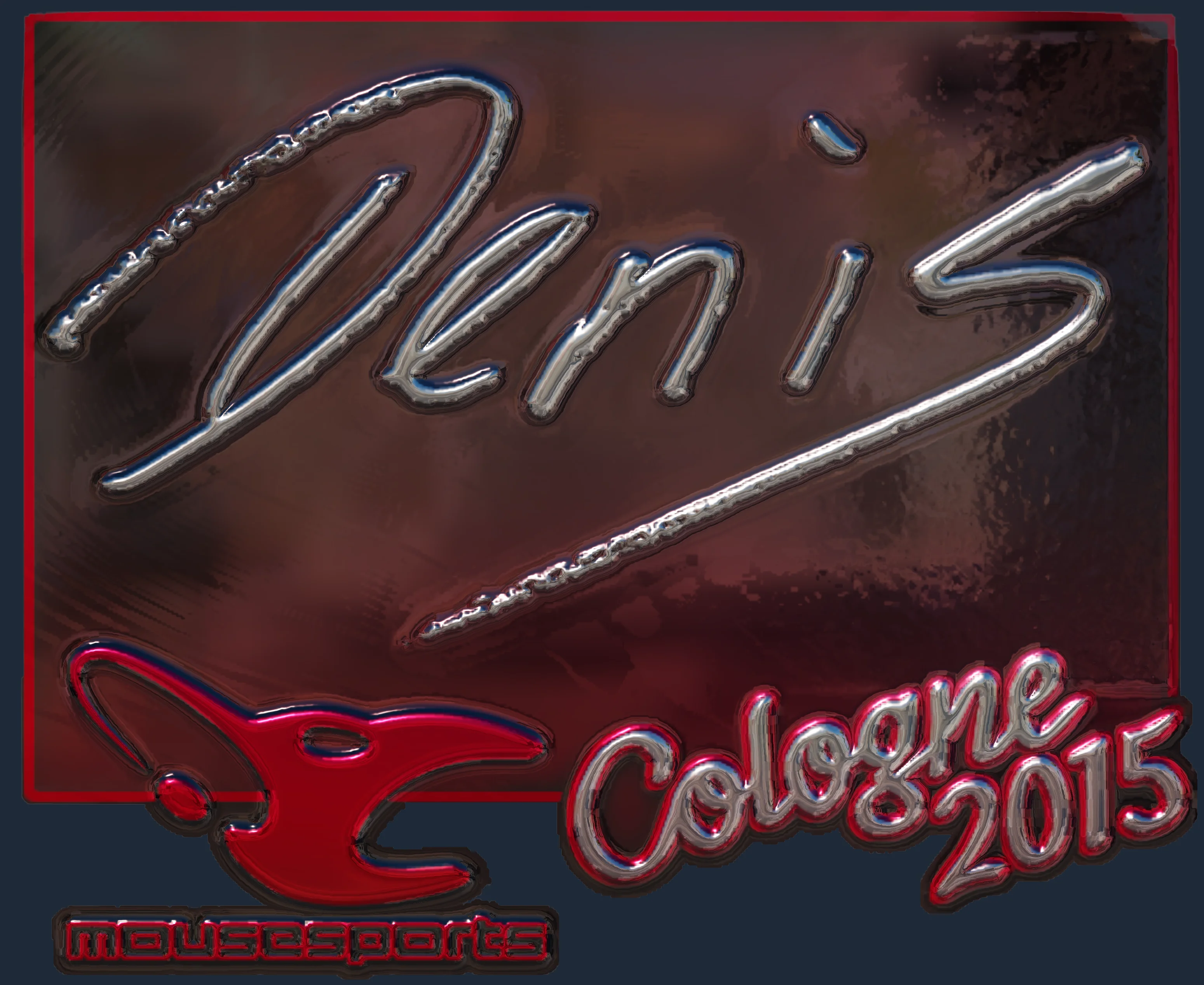 Sticker | denis (Foil) | Cologne 2015 Image