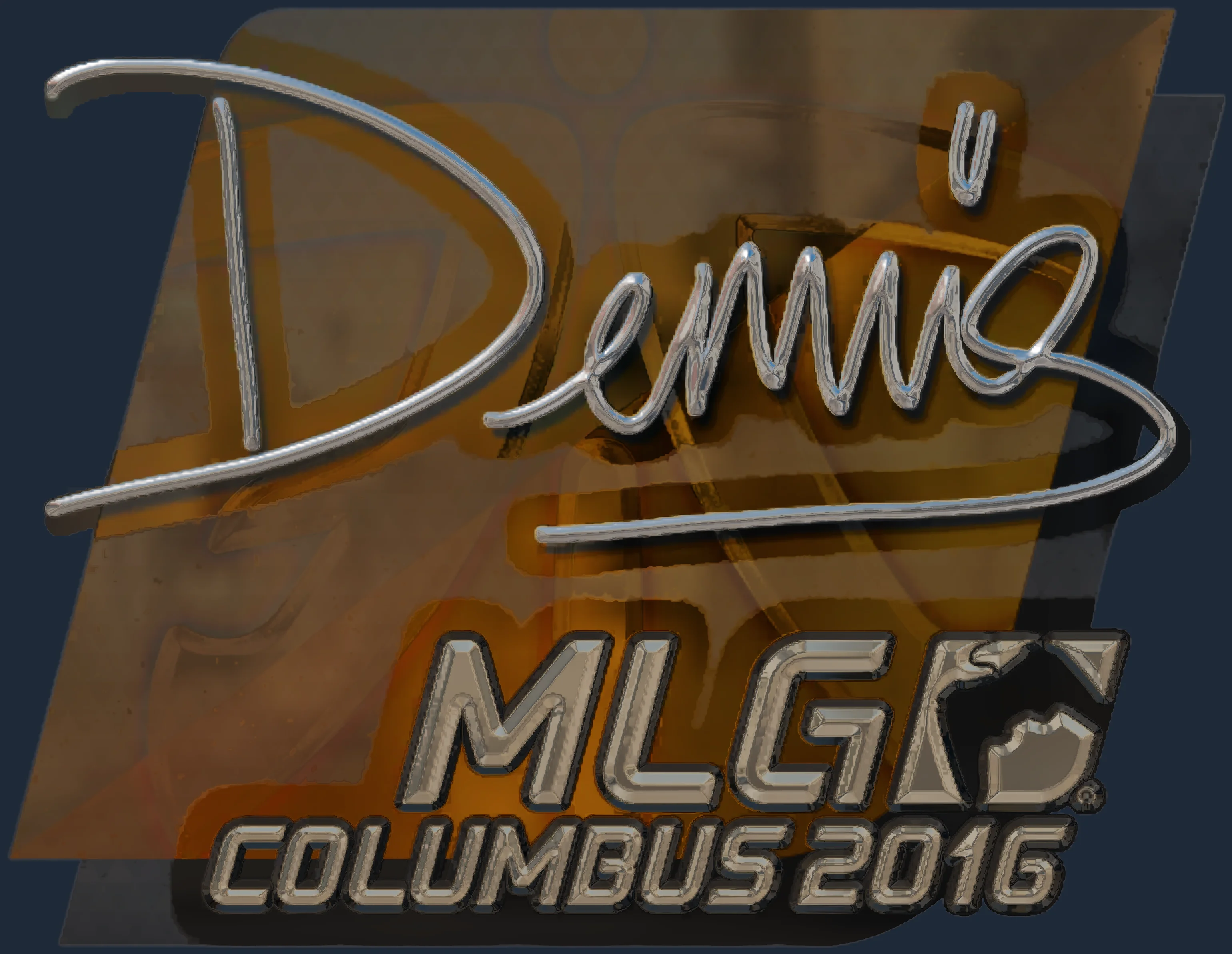 Sticker | dennis (Foil) | MLG Columbus 2016 Image