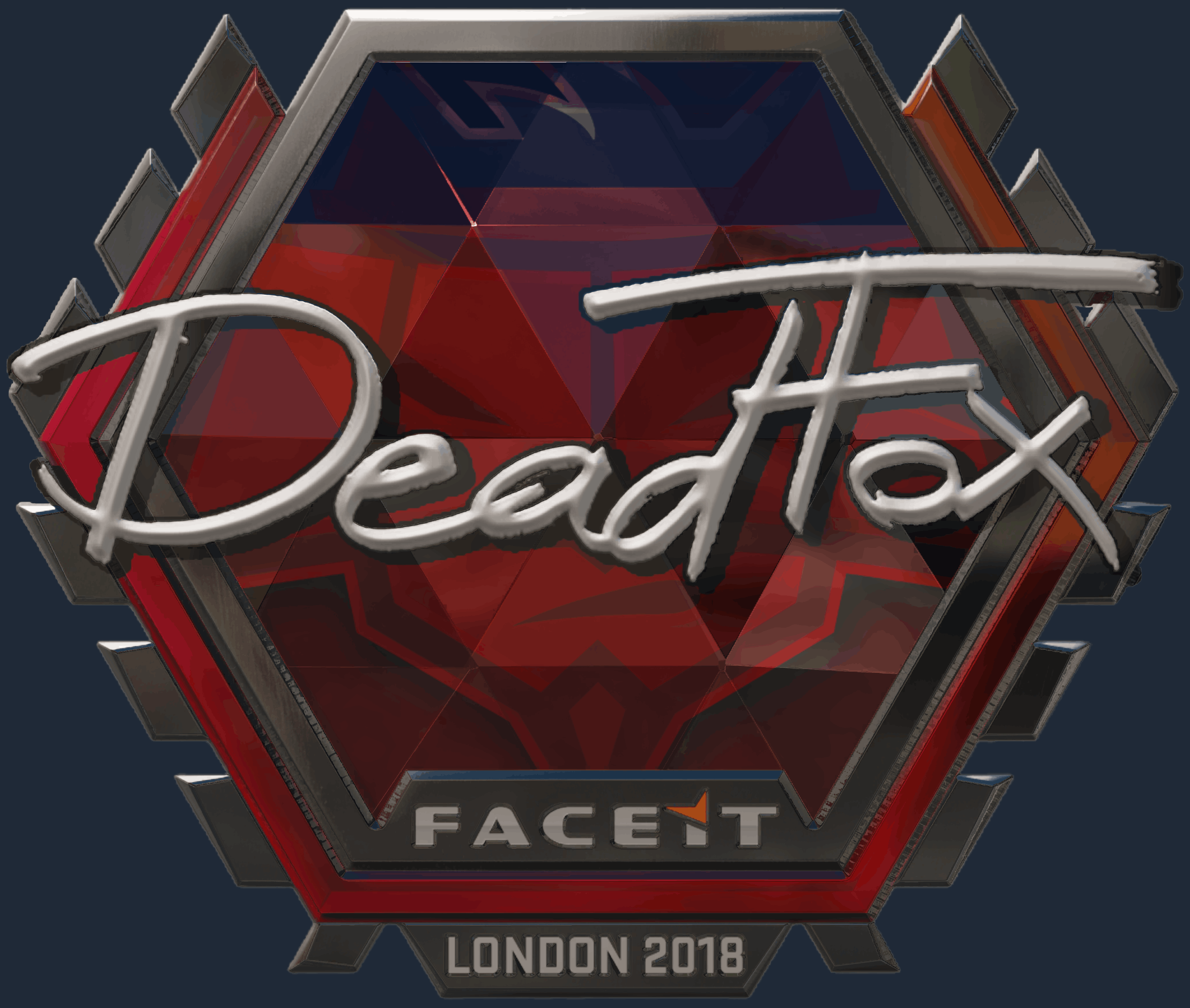 Sticker | DeadFox (Foil) | London 2018 Image