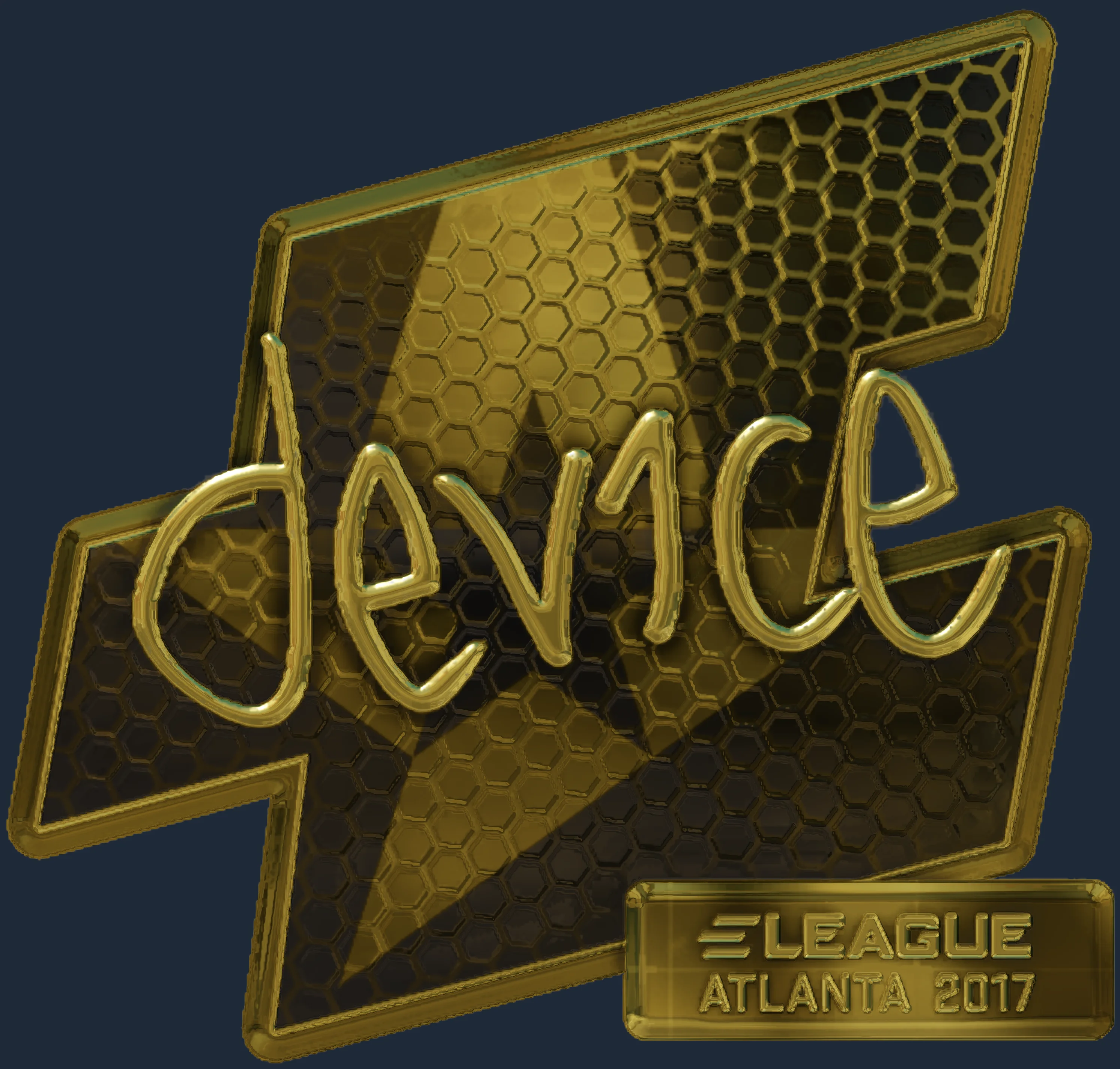 Sticker | device (Gold) | Atlanta 2017 Image