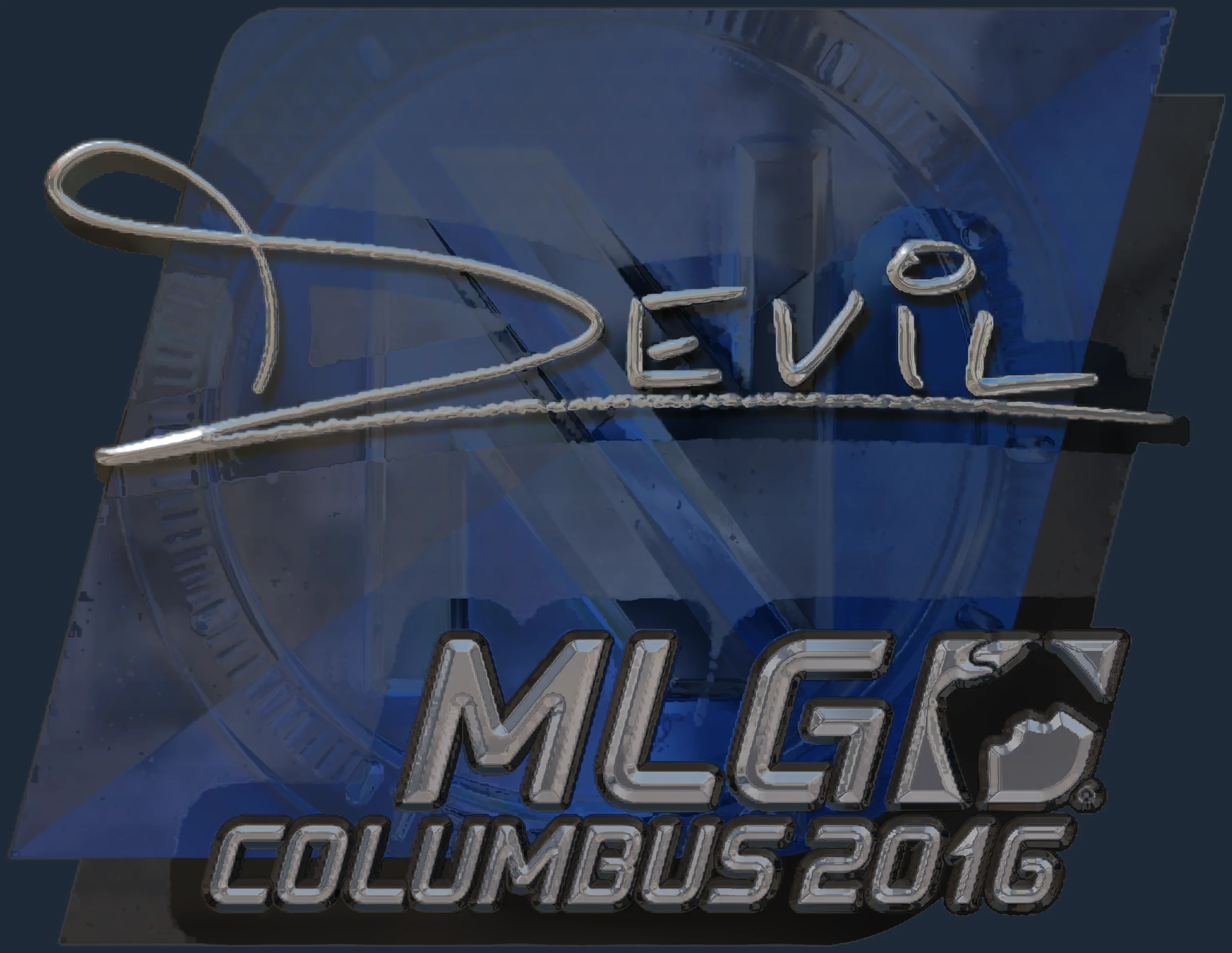 Sticker | DEVIL (Foil) | MLG Columbus 2016 Image