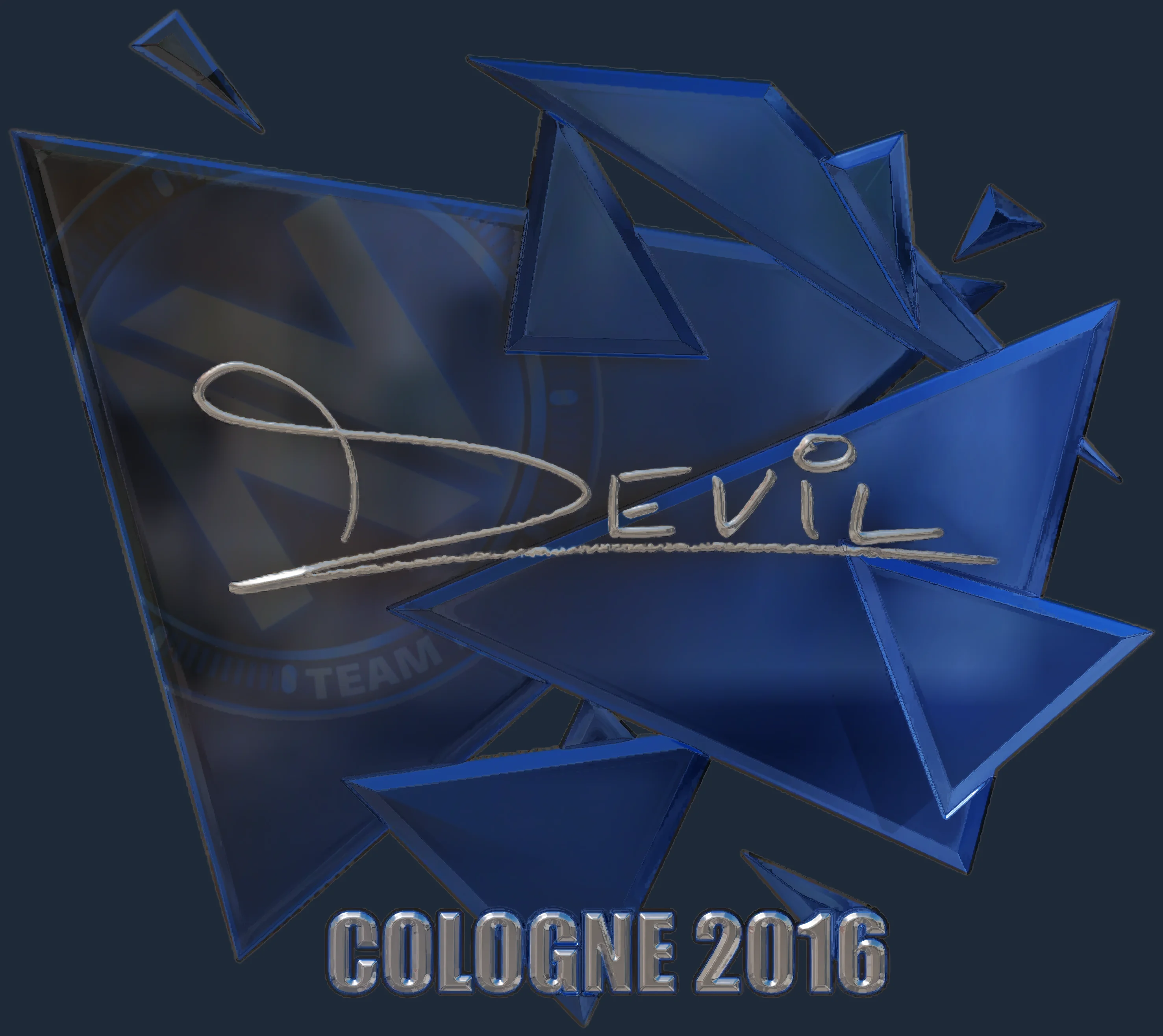 Sticker | DEVIL (Foil) | Cologne 2016 Image