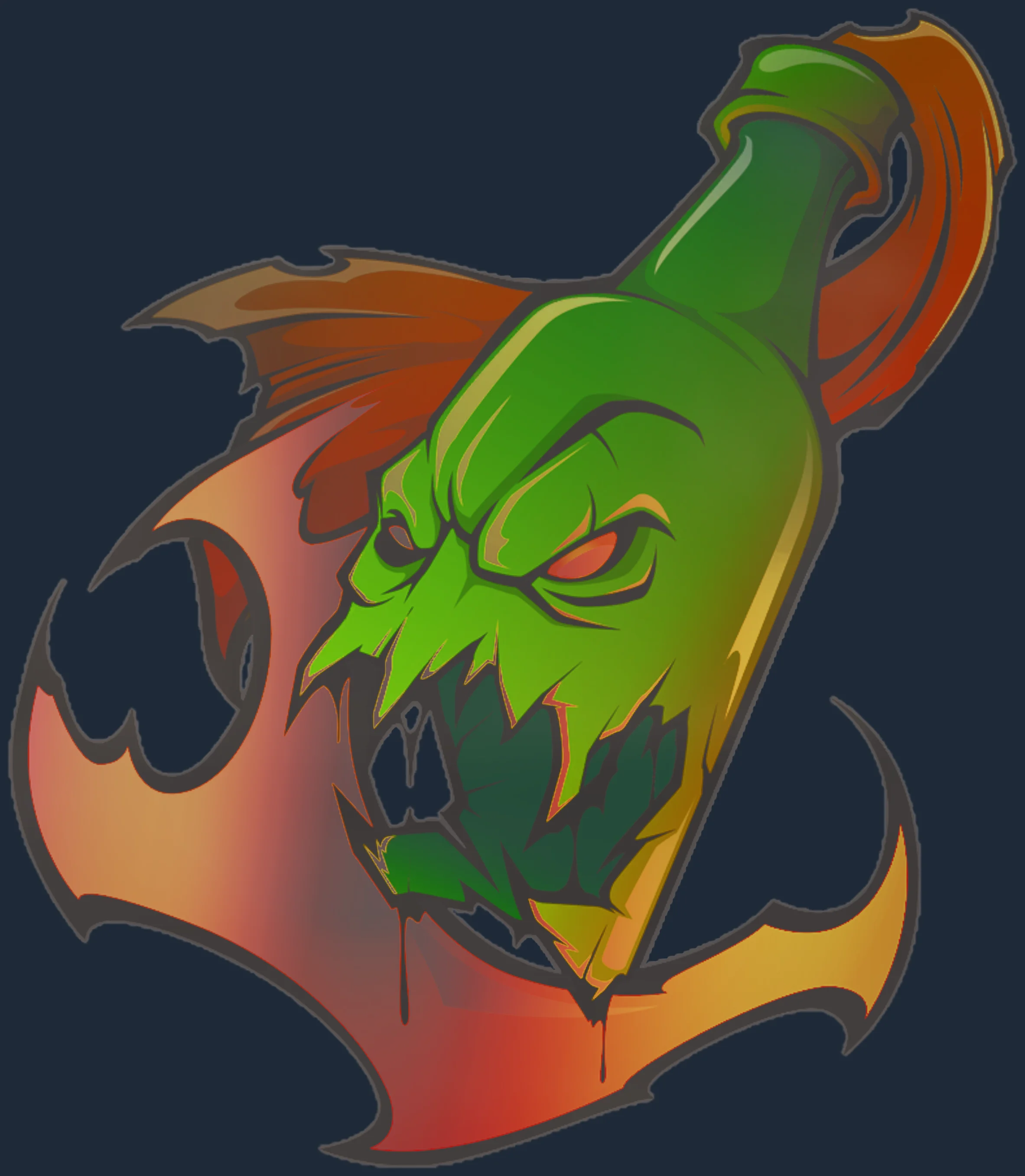 Sticker | Devouring Flame (Holo) Image