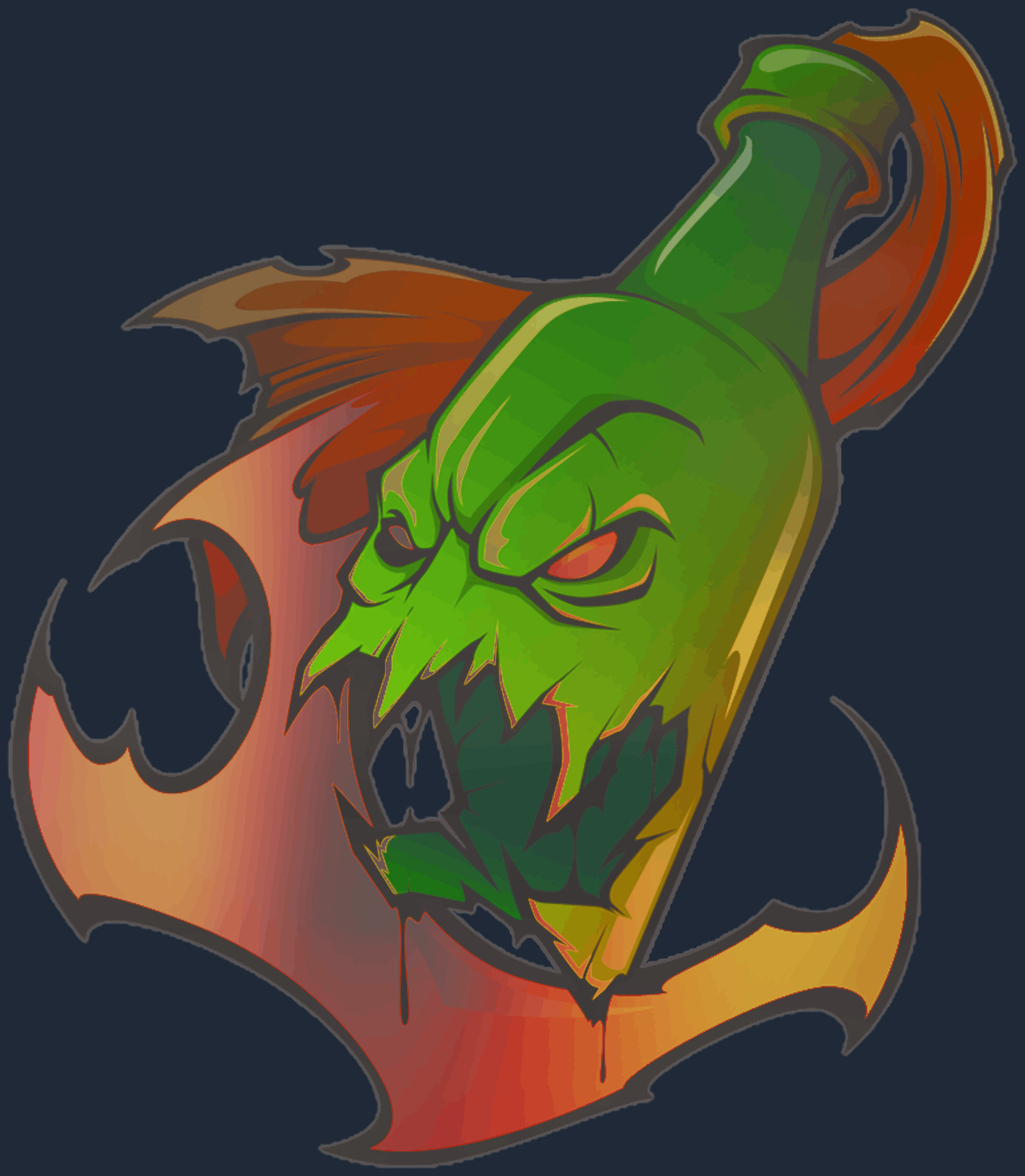 Sticker | Devouring Flame (Holo) Image