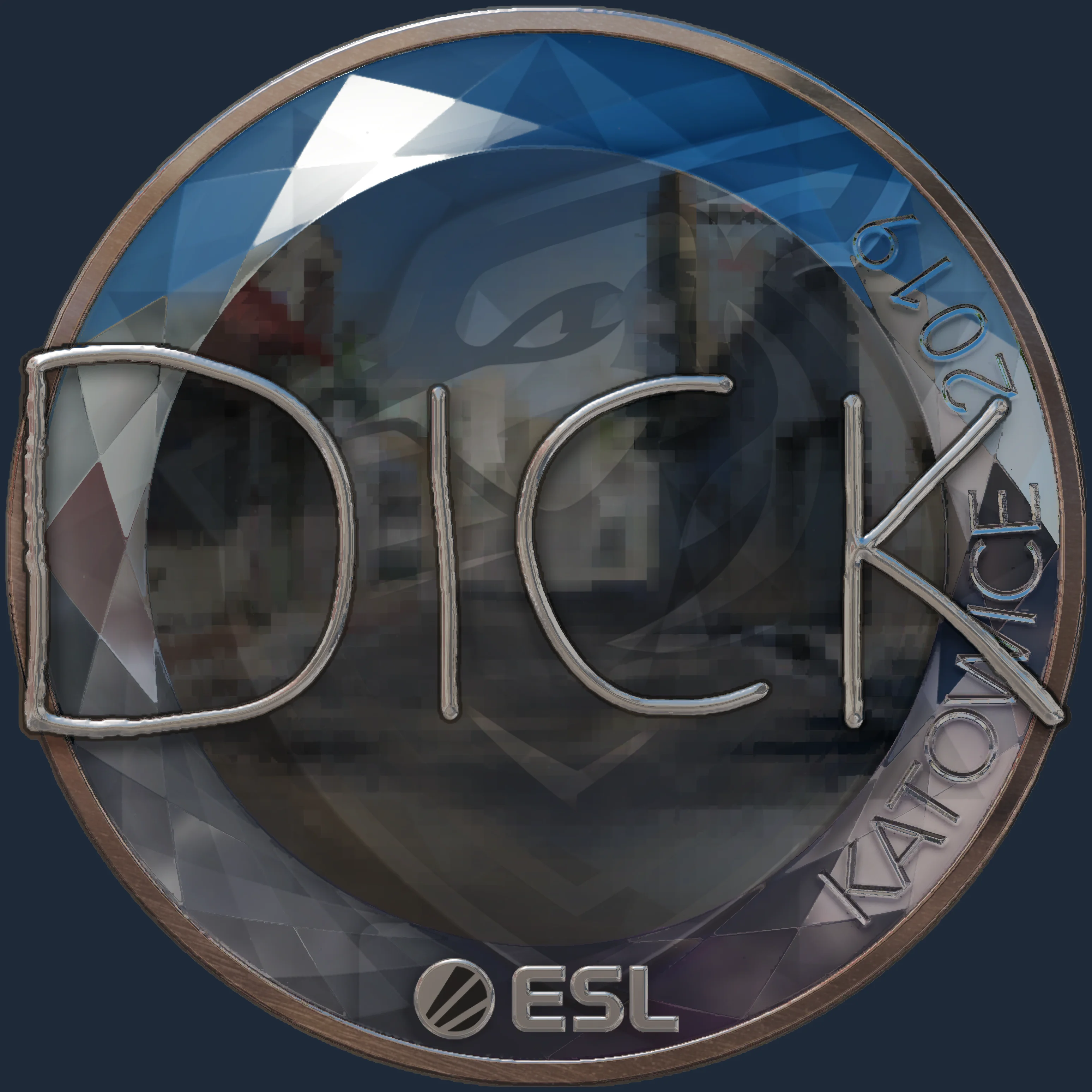 Sticker | DickStacy (Foil) | Katowice 2019 Image