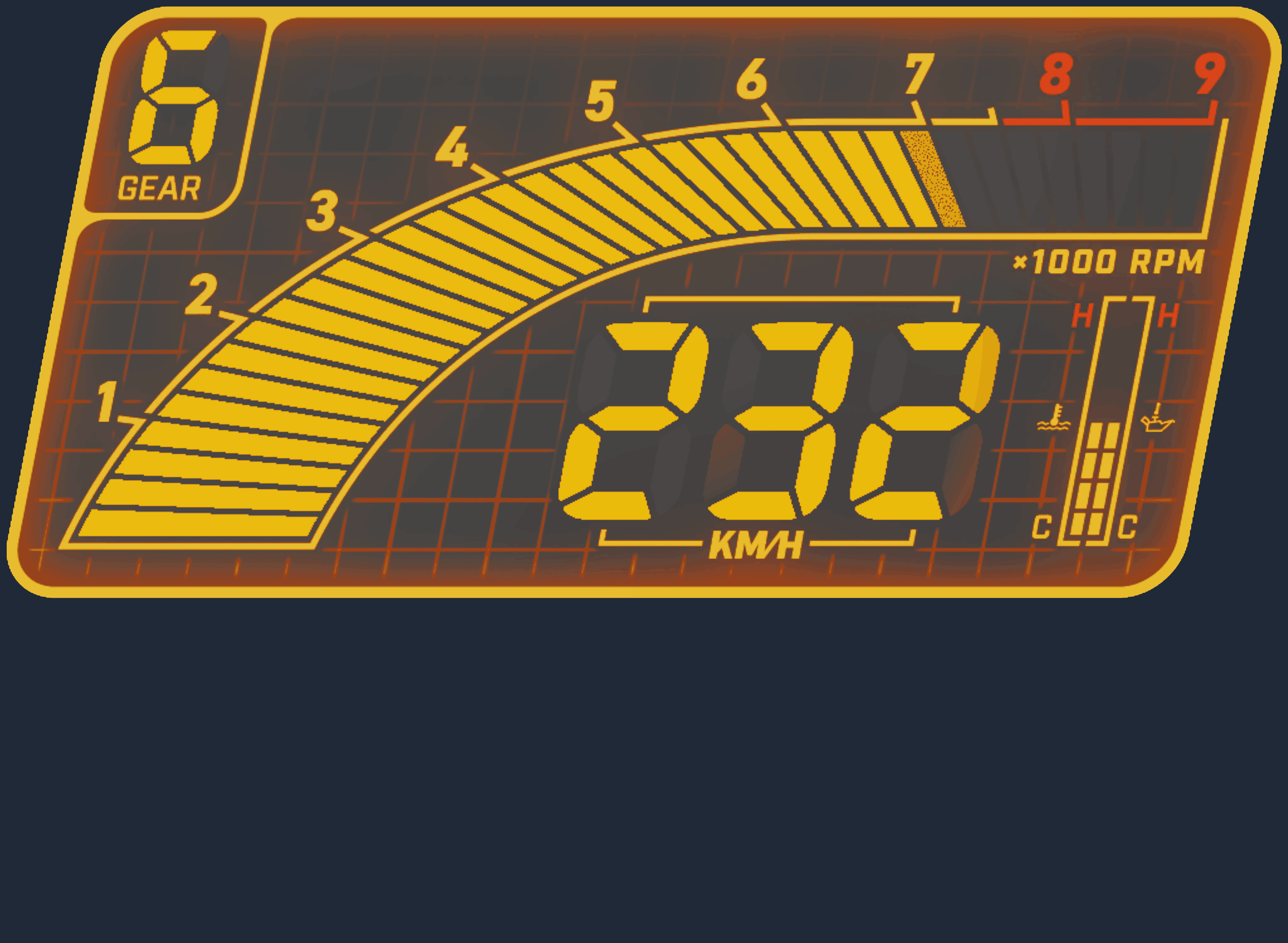 Sticker | Digital Dashboard (Lenticular) Image