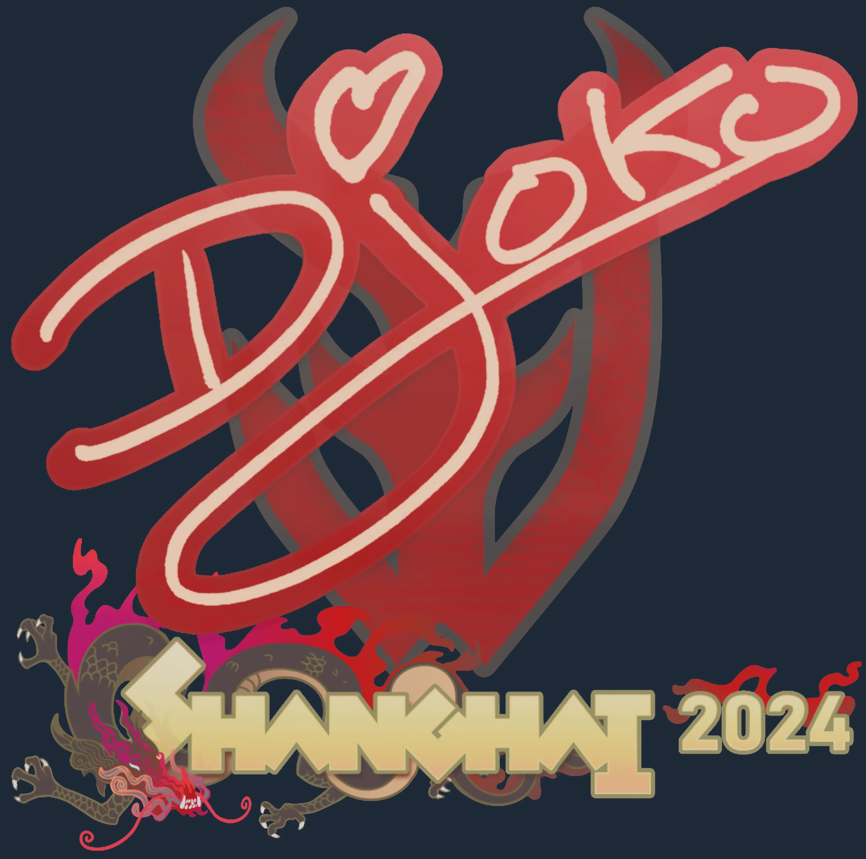 Sticker | Djoko | Shanghai 2024 Image
