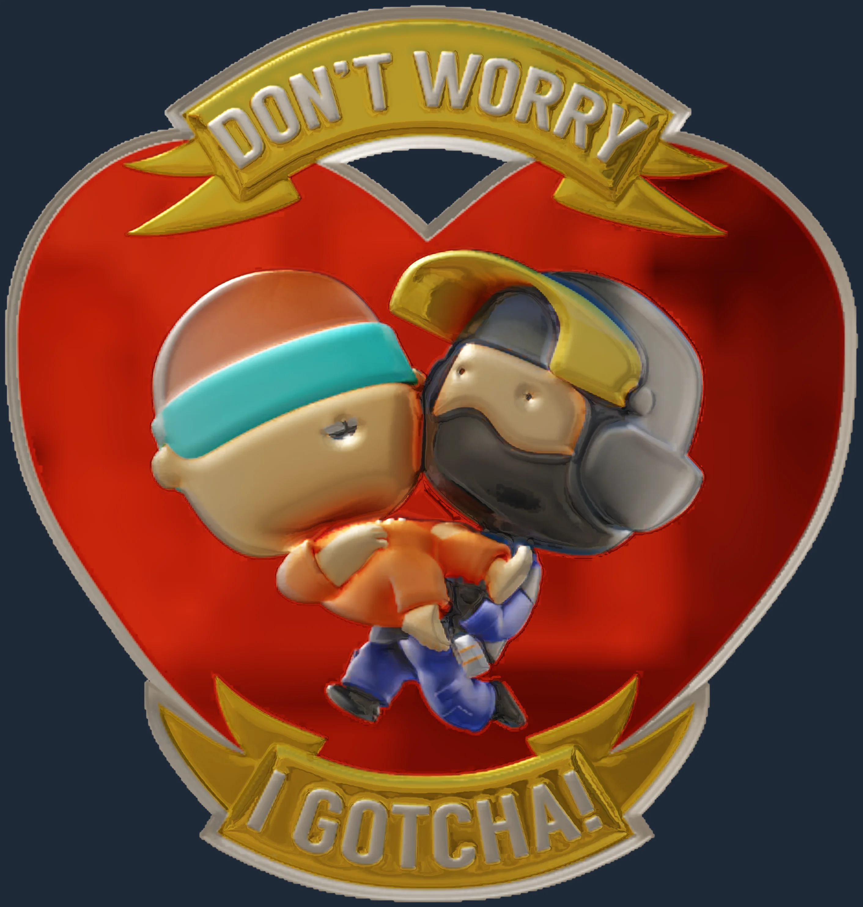 Sticker | Don't Worry (Foil) Image