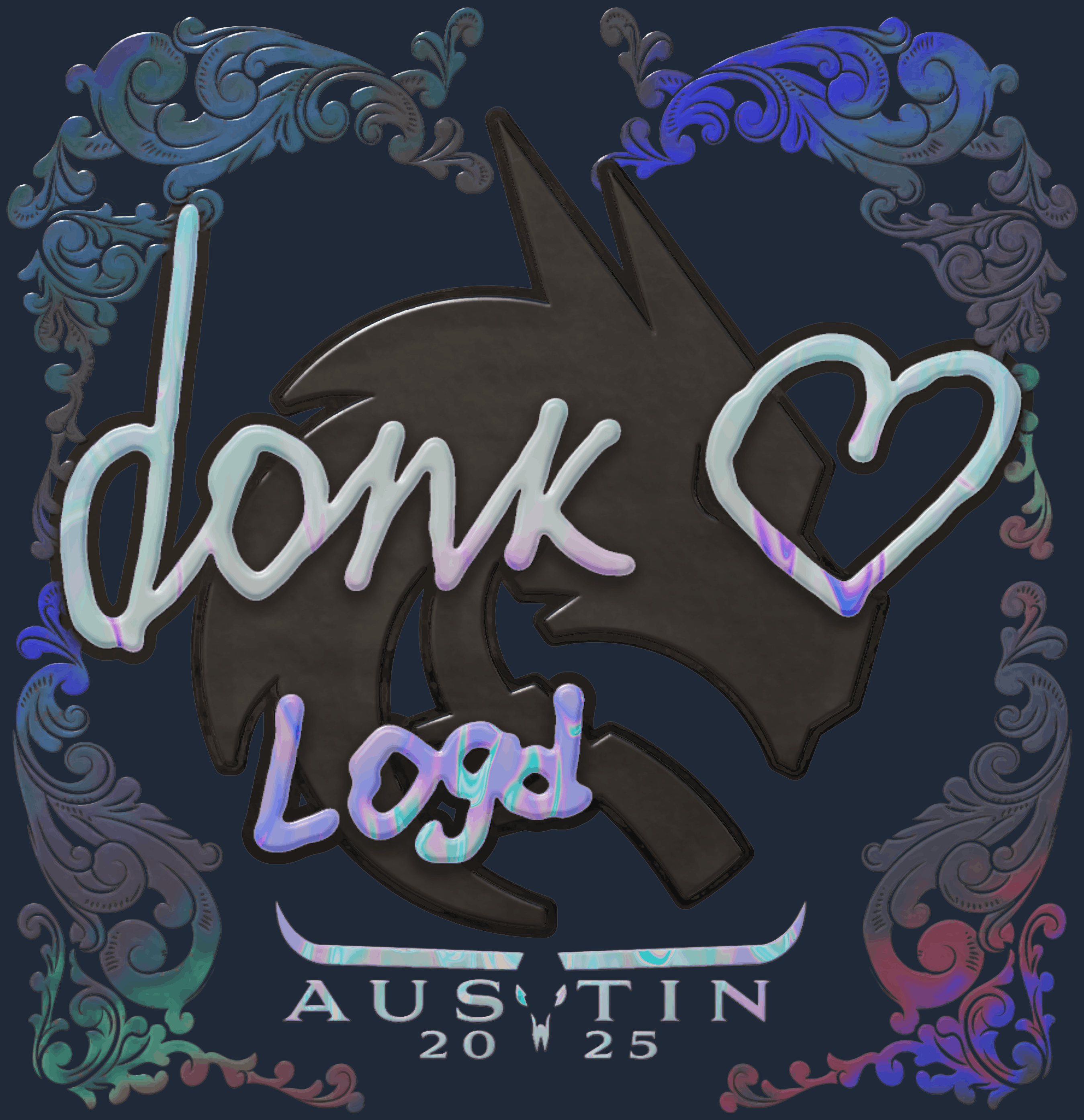 Sticker | donk (Holo) | Austin 2025 Image
