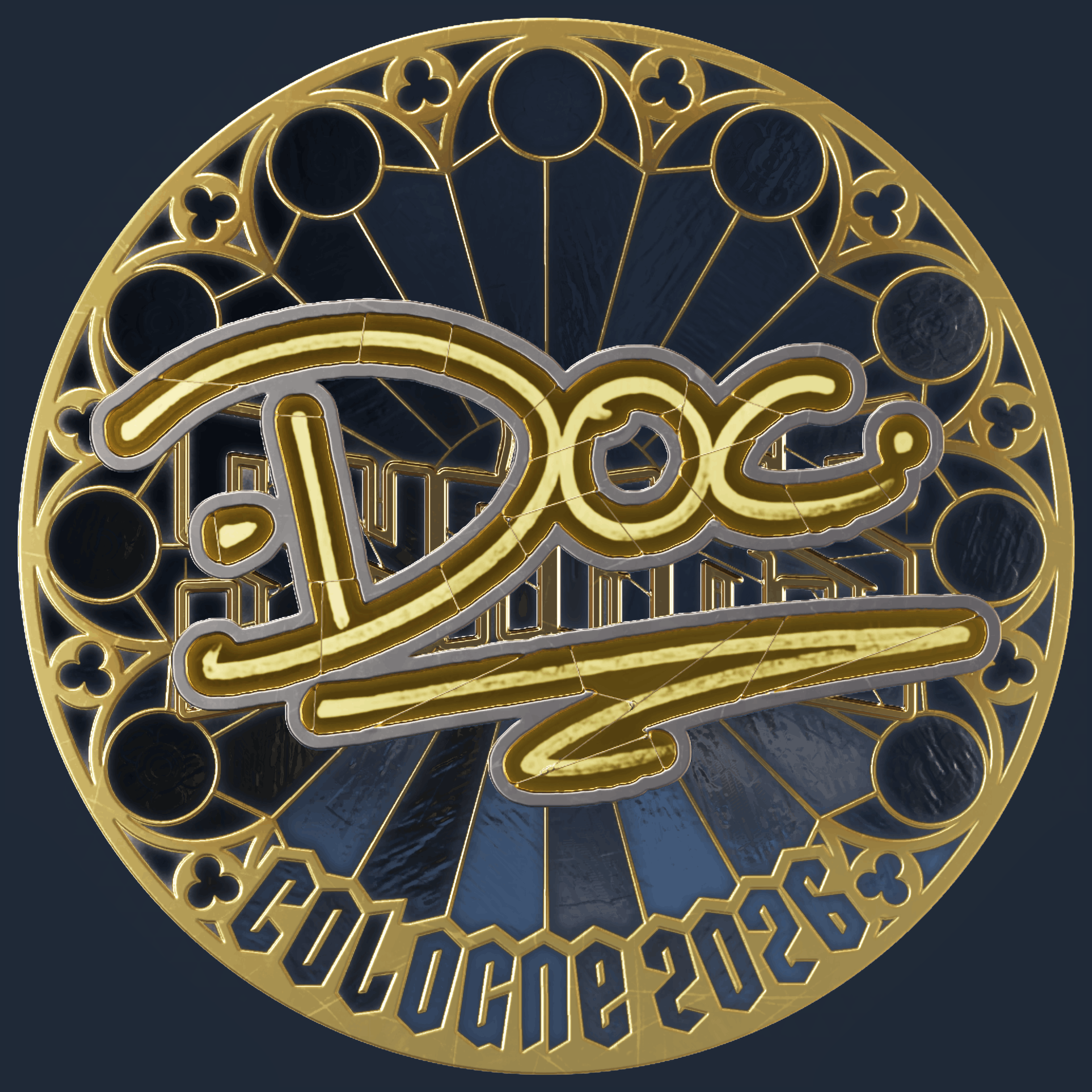 Sticker | doc (Gold) | Cologne 2026 Image