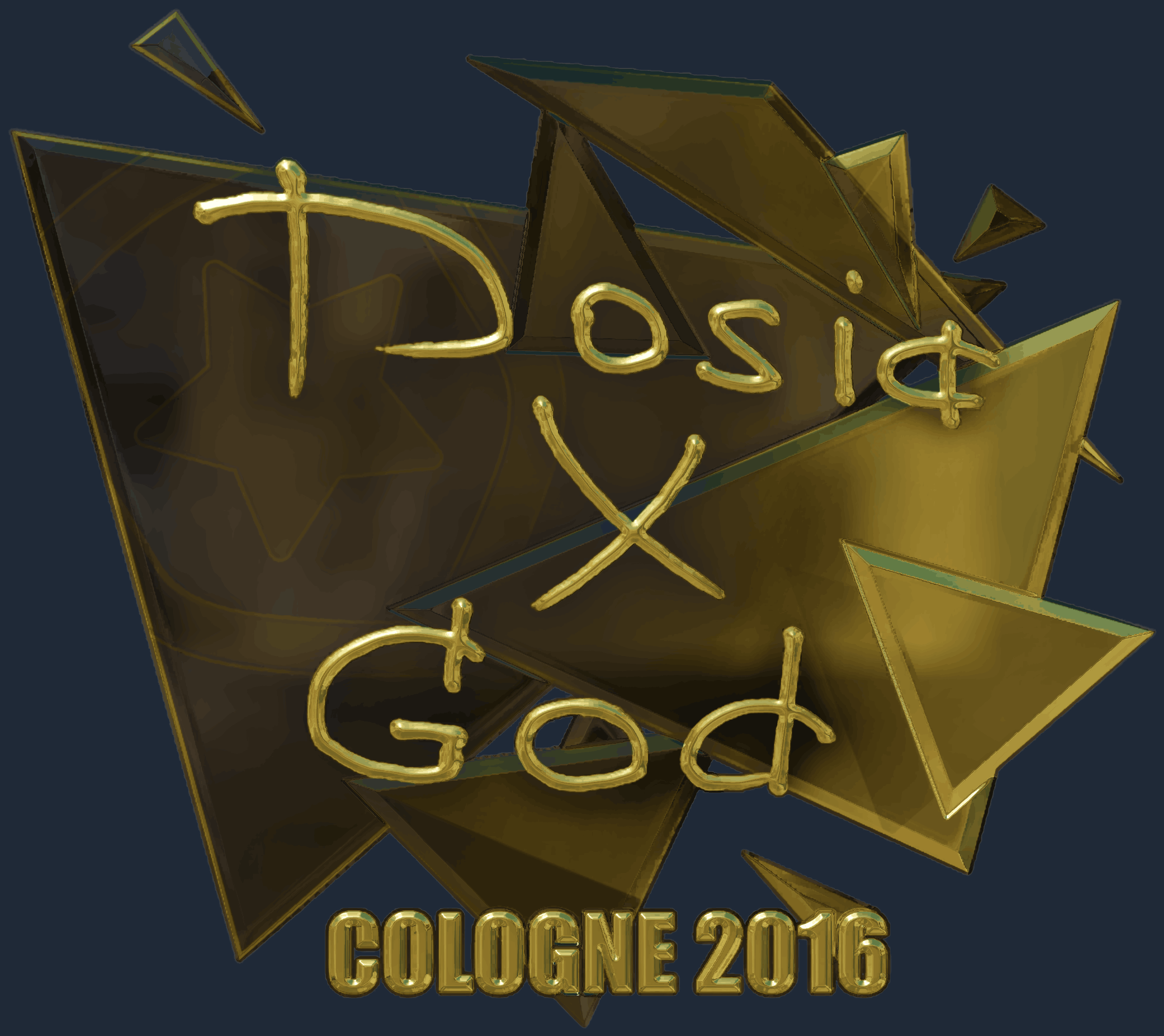 Sticker | Dosia (Gold) | Cologne 2016 Image
