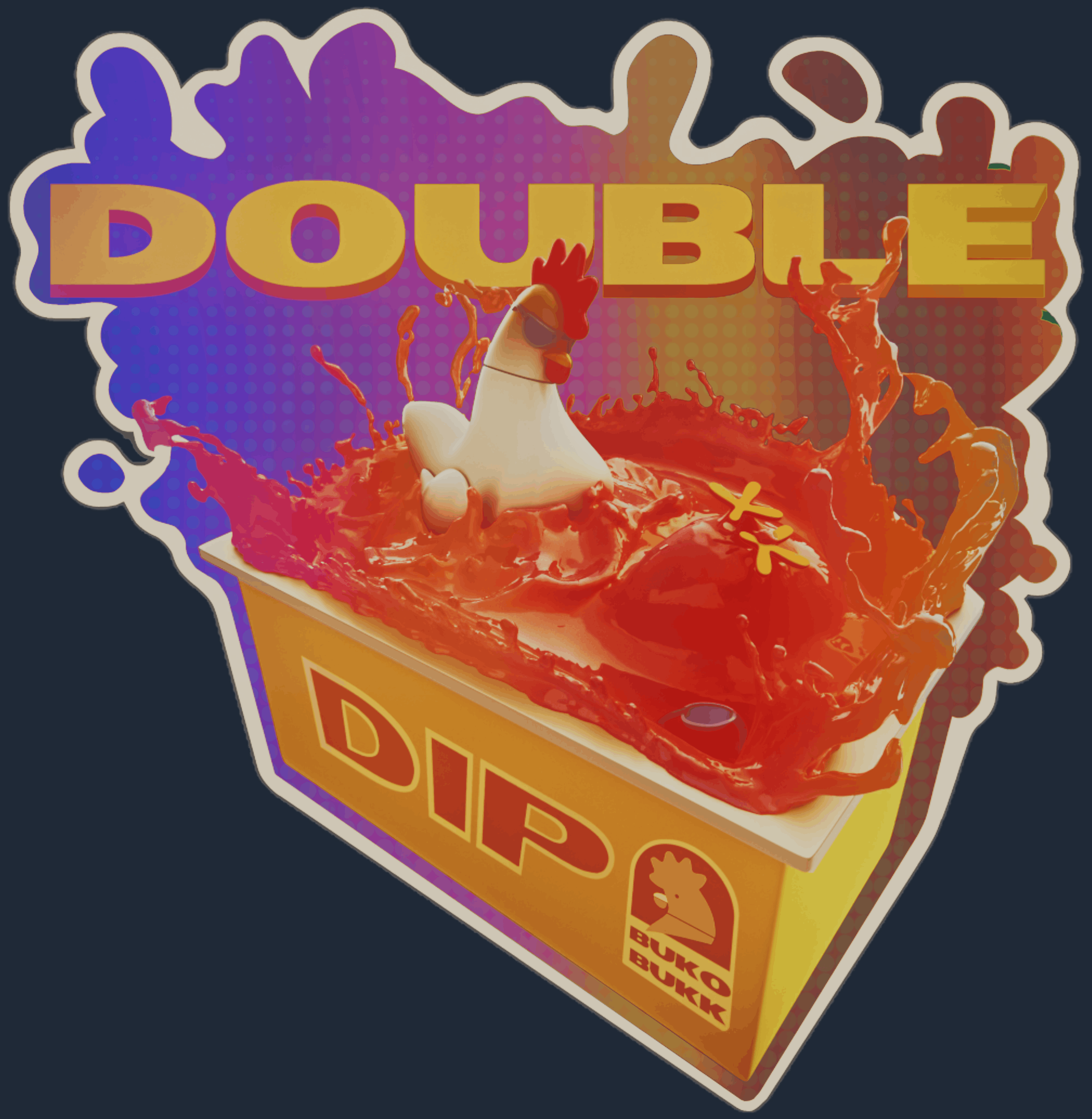 Sticker | Double Dip (Holo) Image
