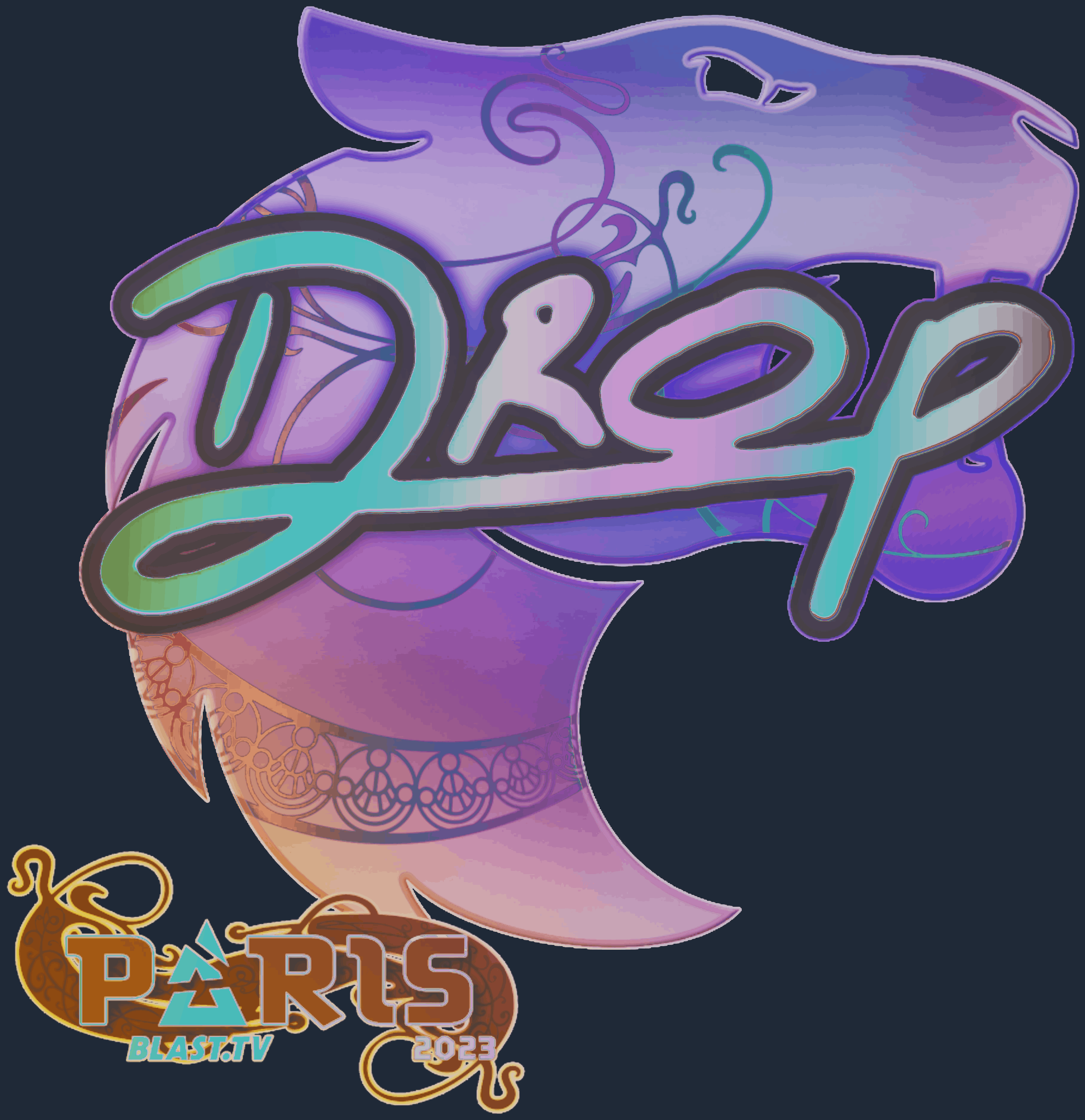 Sticker | drop (Holo) | Paris 2023 Screenshot