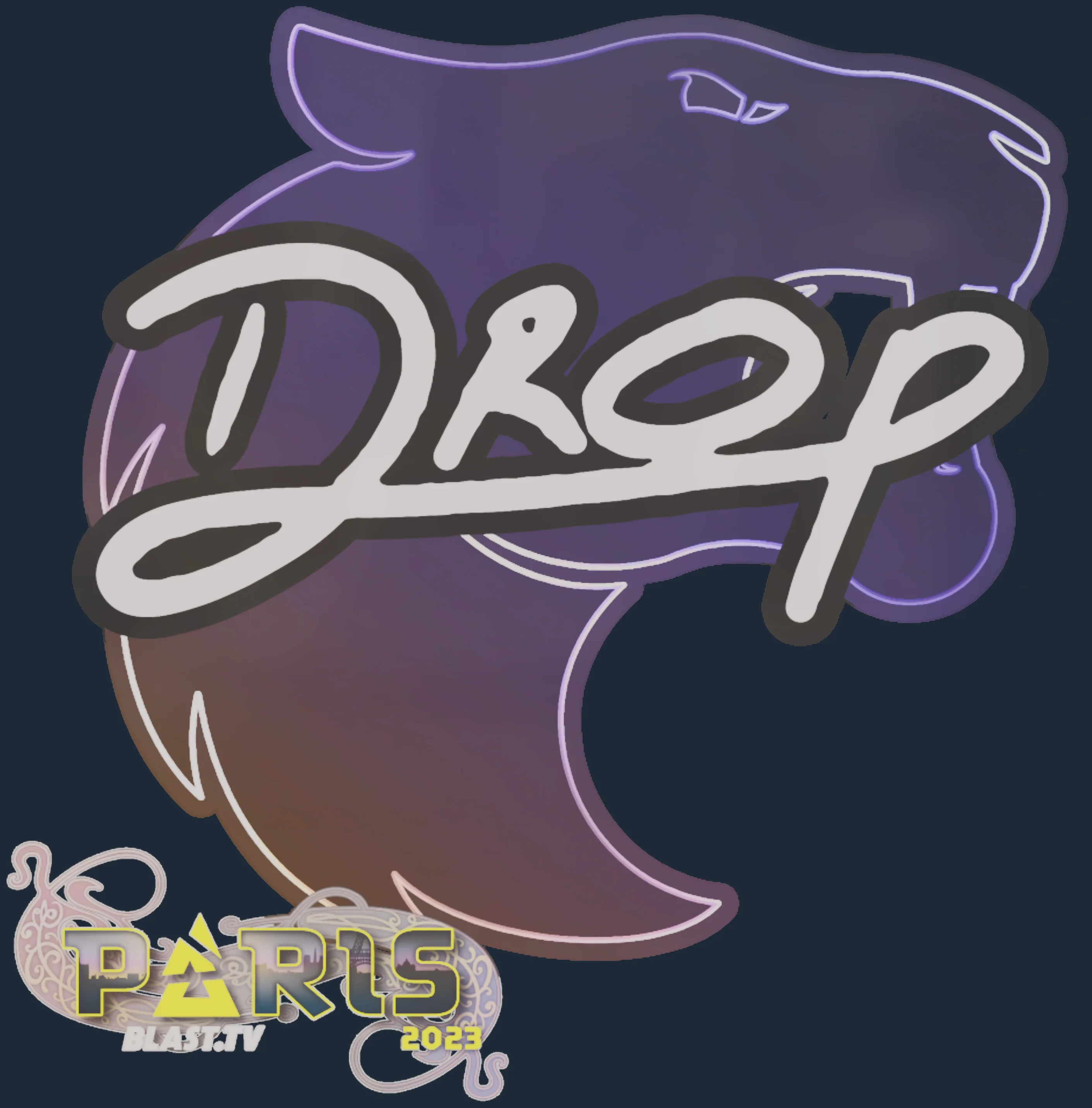 Sticker | drop | Paris 2023 Image